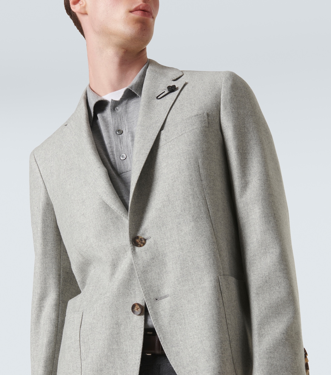 Blazer aus Wolle und Kaschmir | Lardini