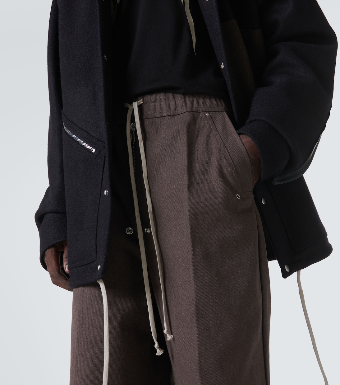 Pantalones anchos Bela de algodón | Rick Owens
