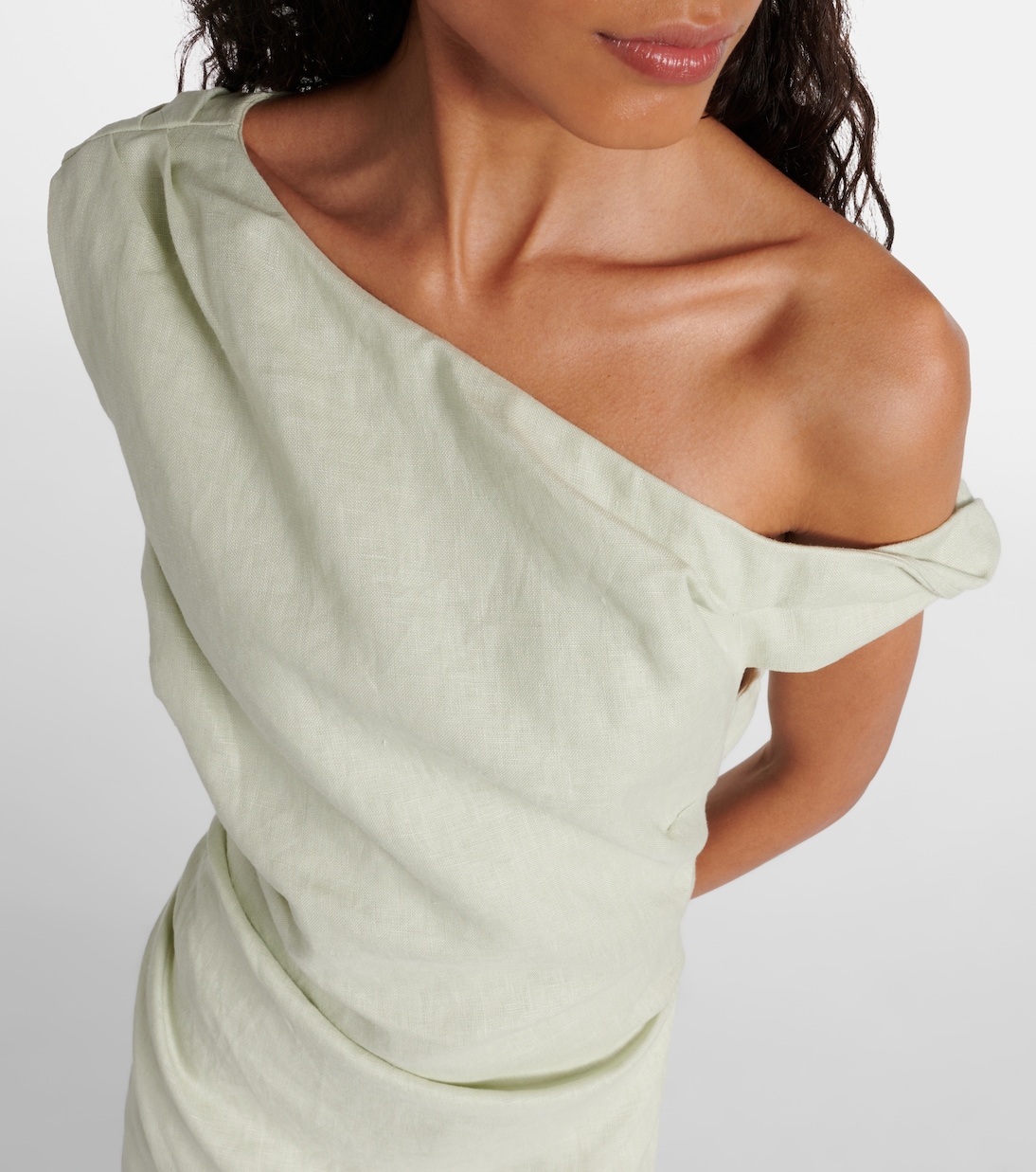 Minikleid Iris Twist aus Leinen | SIR
