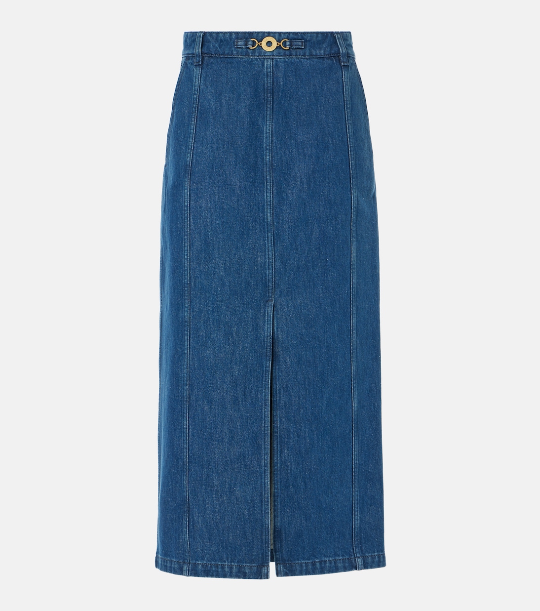Falda larga de denim | Patou