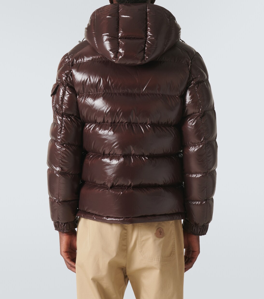 Maya down jacket in brown Moncler Mytheresa