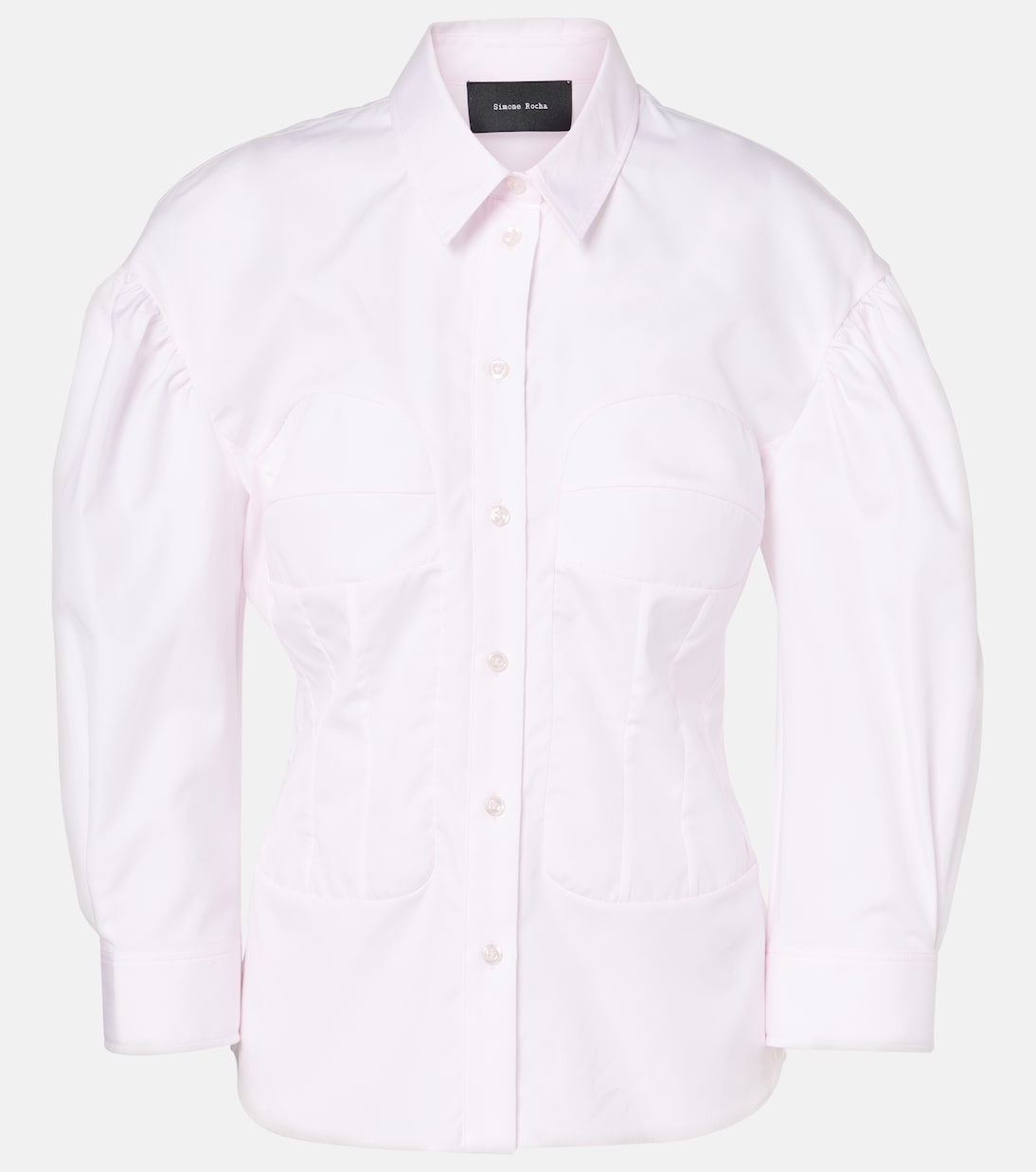 Camisa corsé de algodón | Simone Rocha