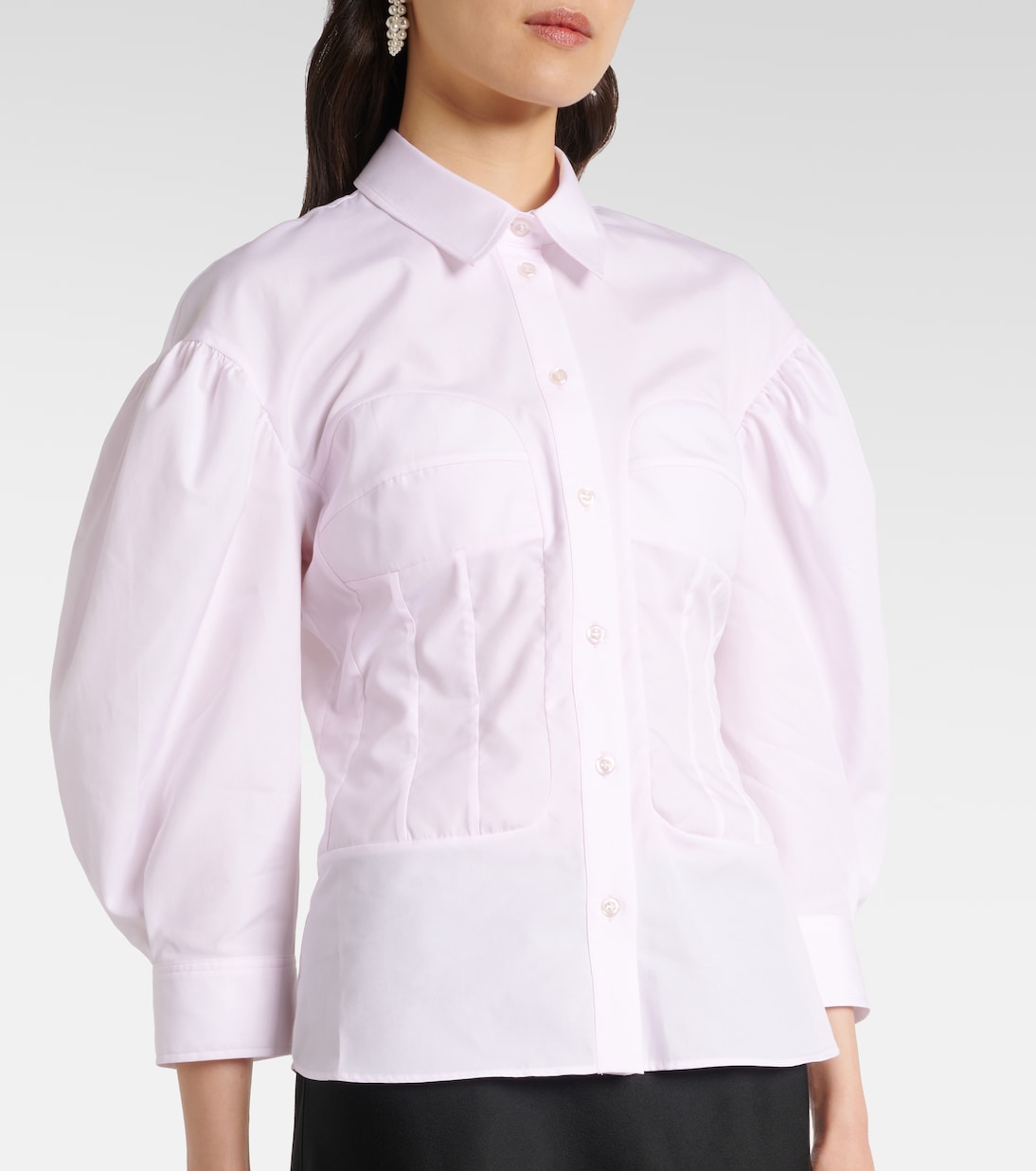 Camisa corsé de algodón | Simone Rocha