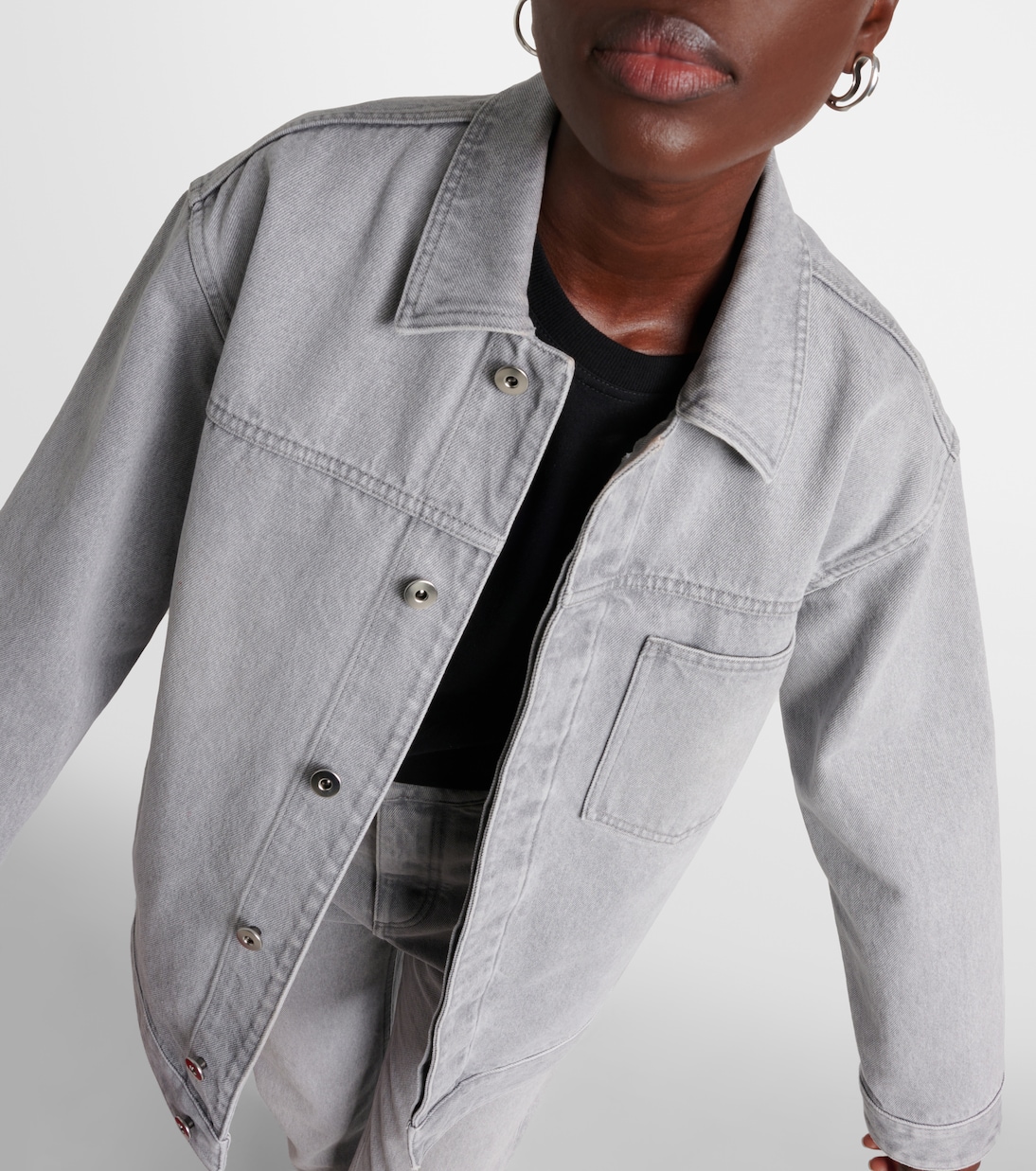Hemdjacke aus Denim | Bottega Veneta