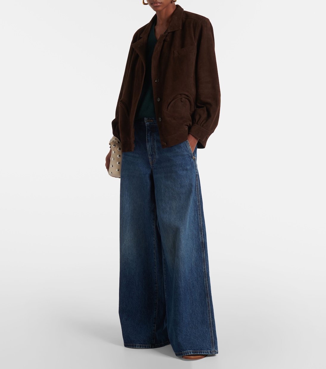Cleo suede bomber jacket | Blazé Milano