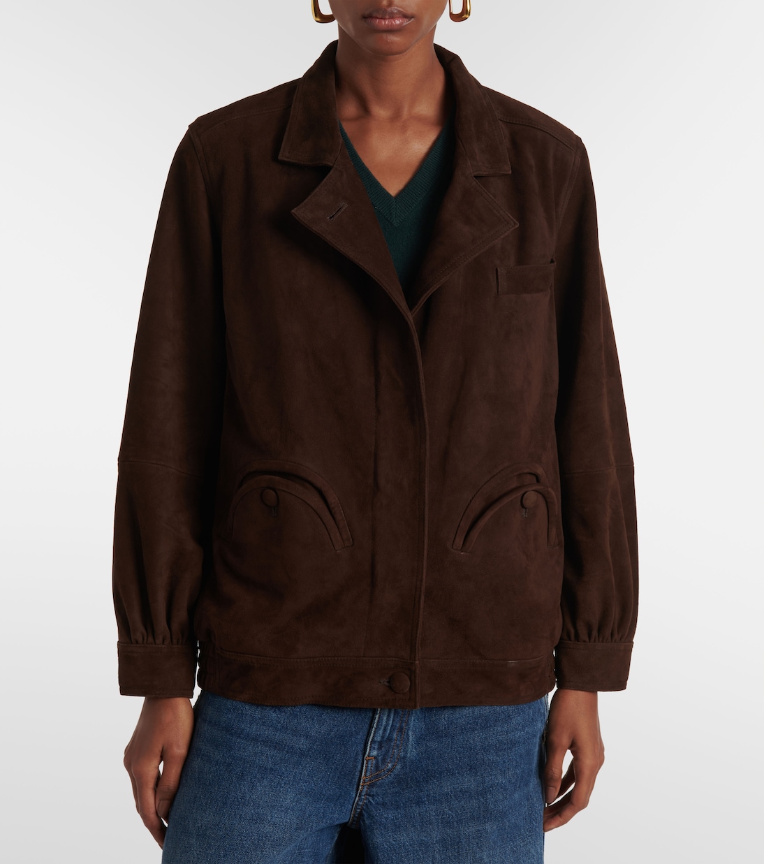 Cleo suede bomber jacket | Blazé Milano