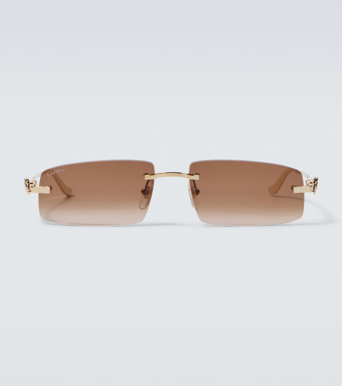 Panthère De Cartier rectangular sunglasses | Cartier Eyewear Collection