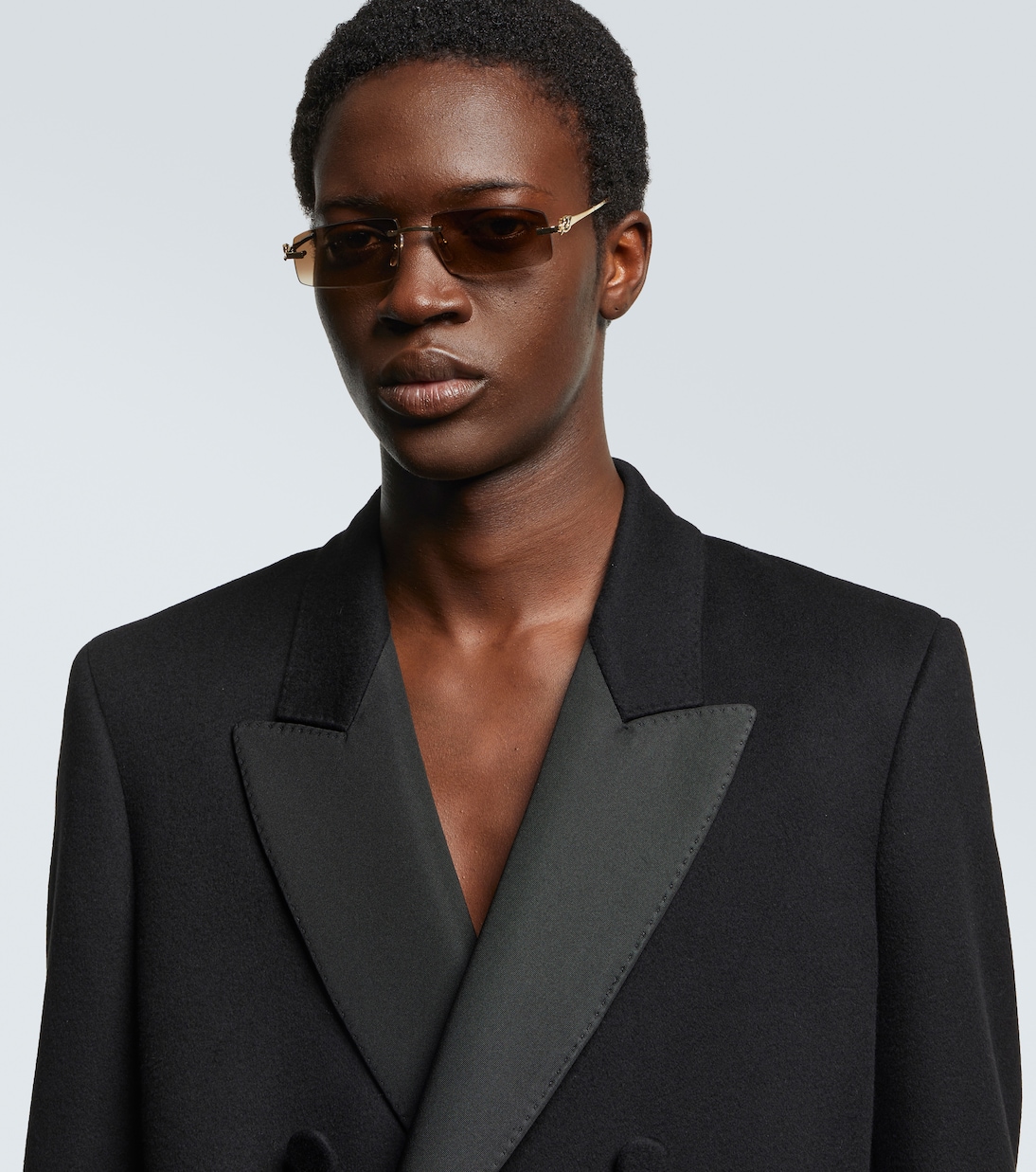 Panthère De Cartier rectangular sunglasses | Cartier Eyewear Collection