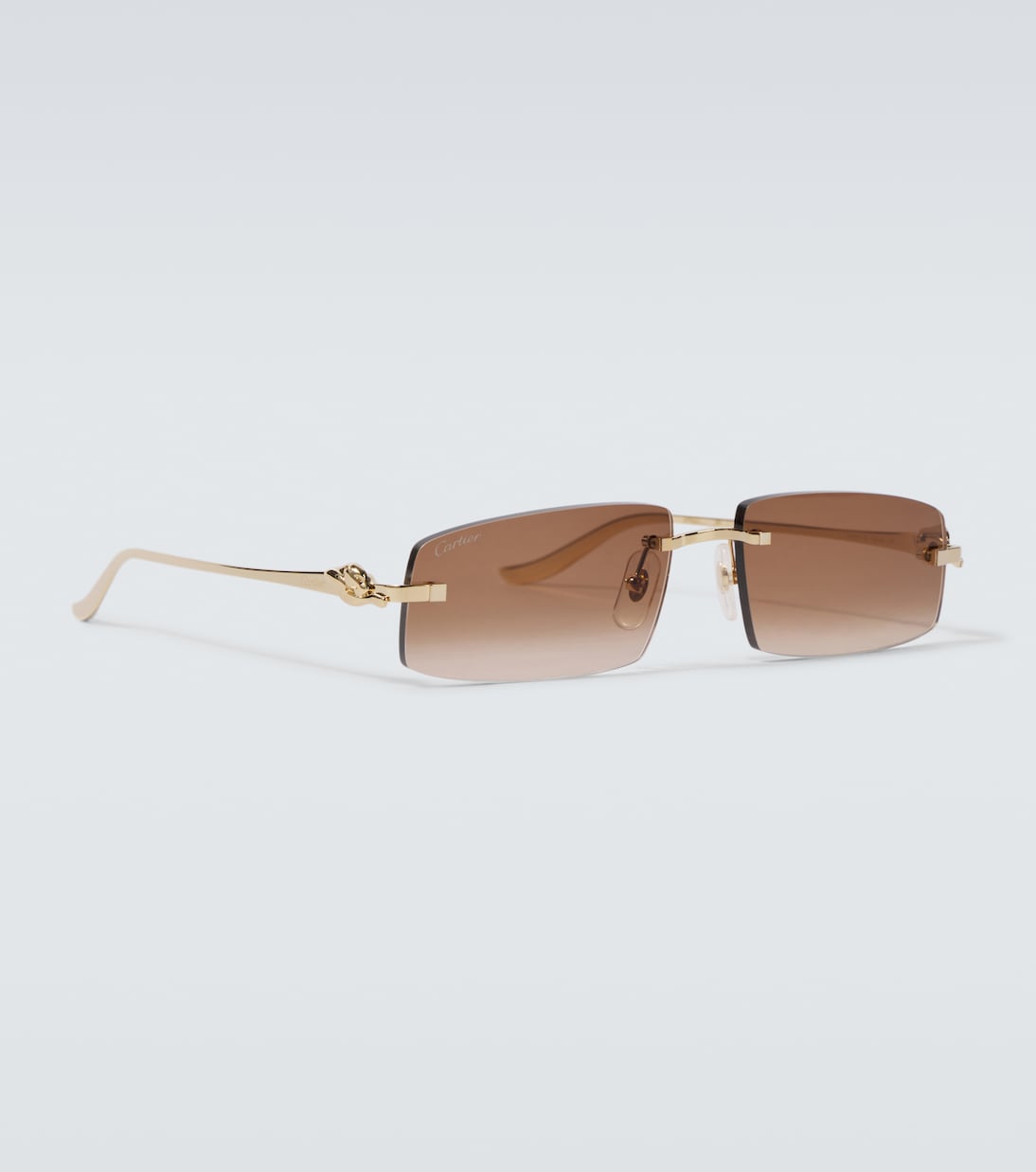 Panthère De Cartier rectangular sunglasses | Cartier Eyewear Collection