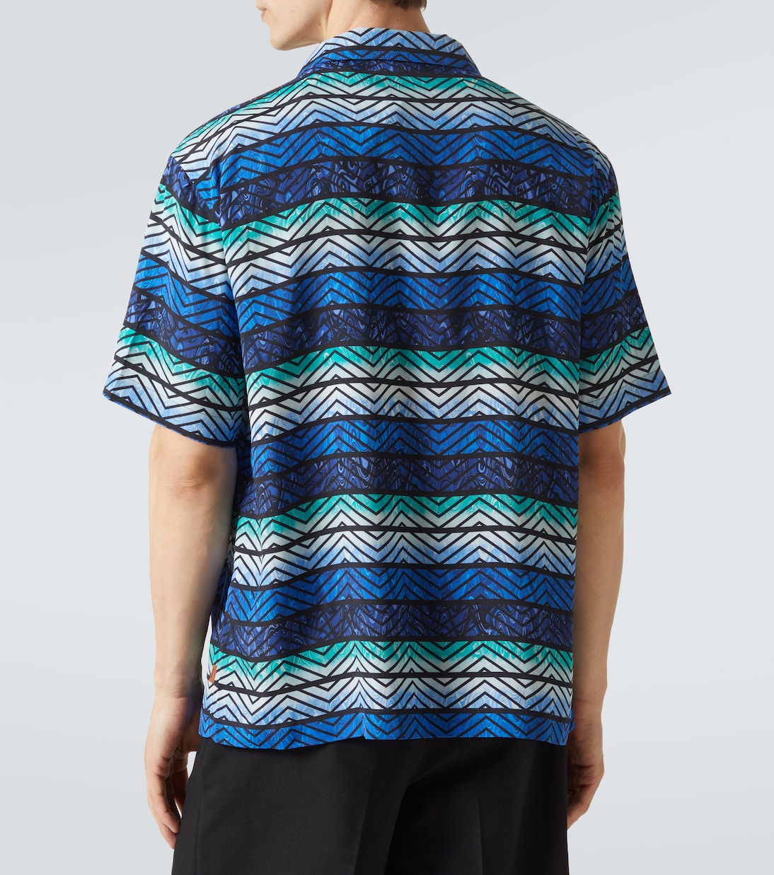Camicia bowling con stampa a zig-zag | Missoni