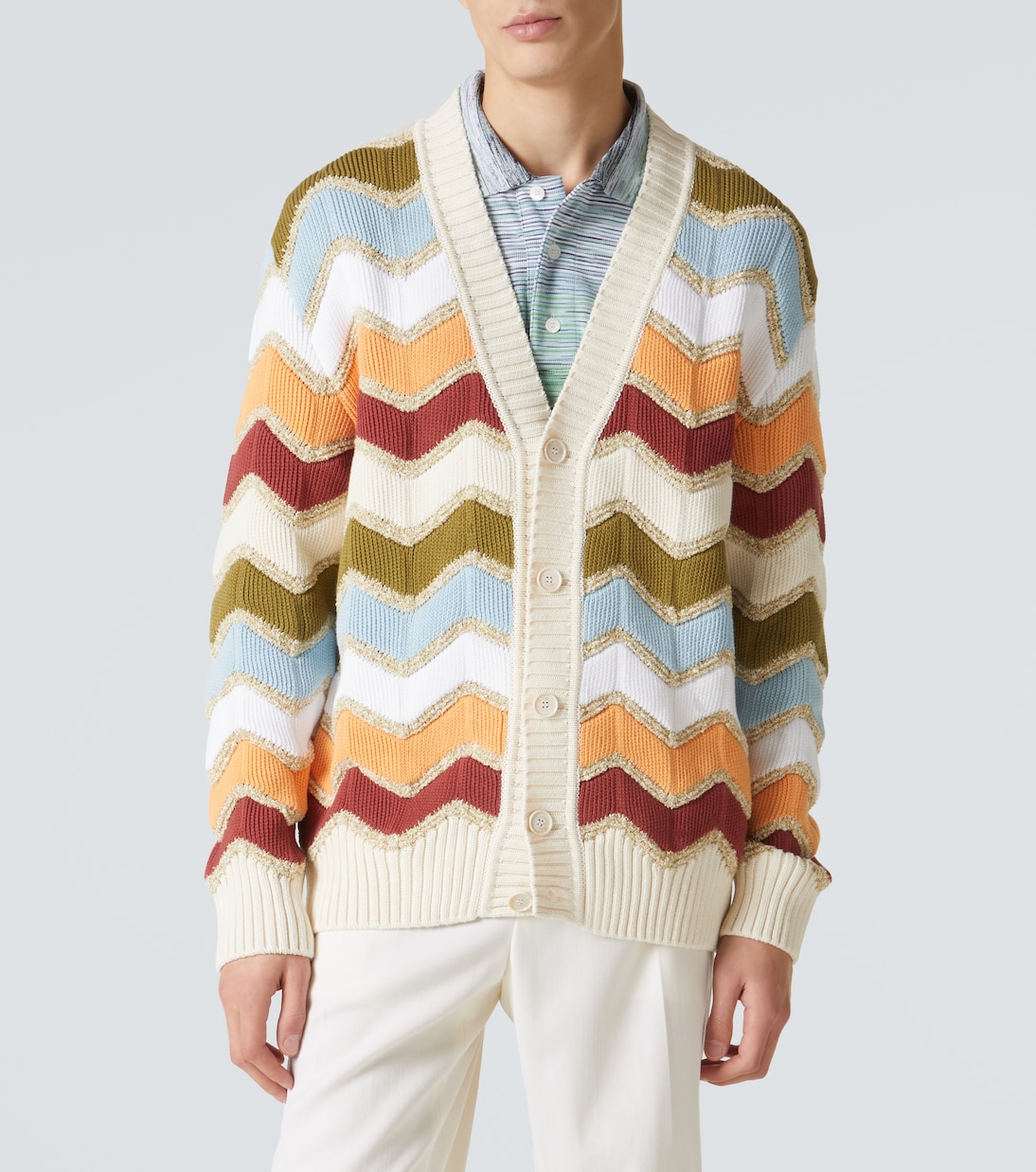 Cardigan en coton mélangé | Missoni