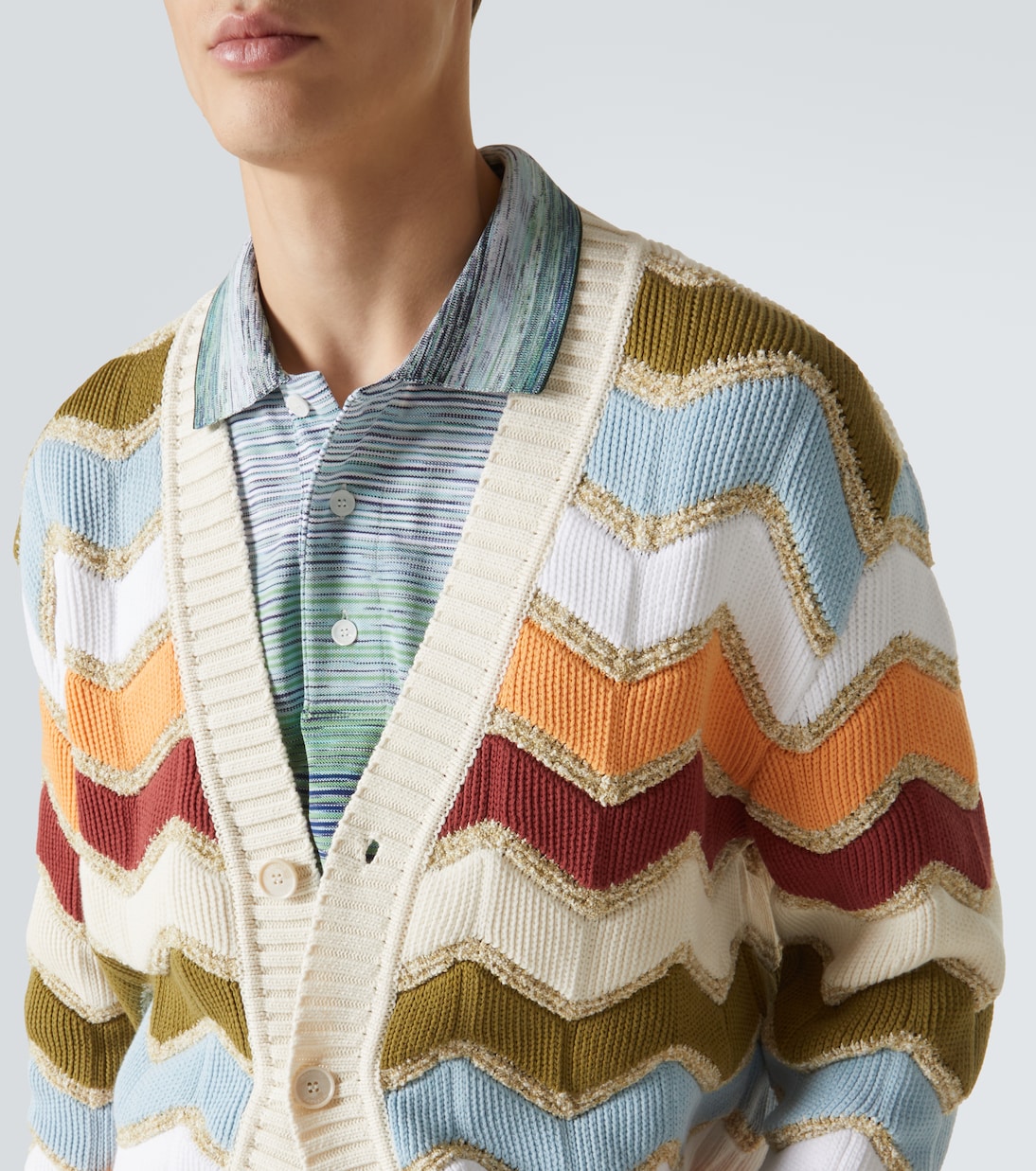 Cardigan en coton mélangé | Missoni