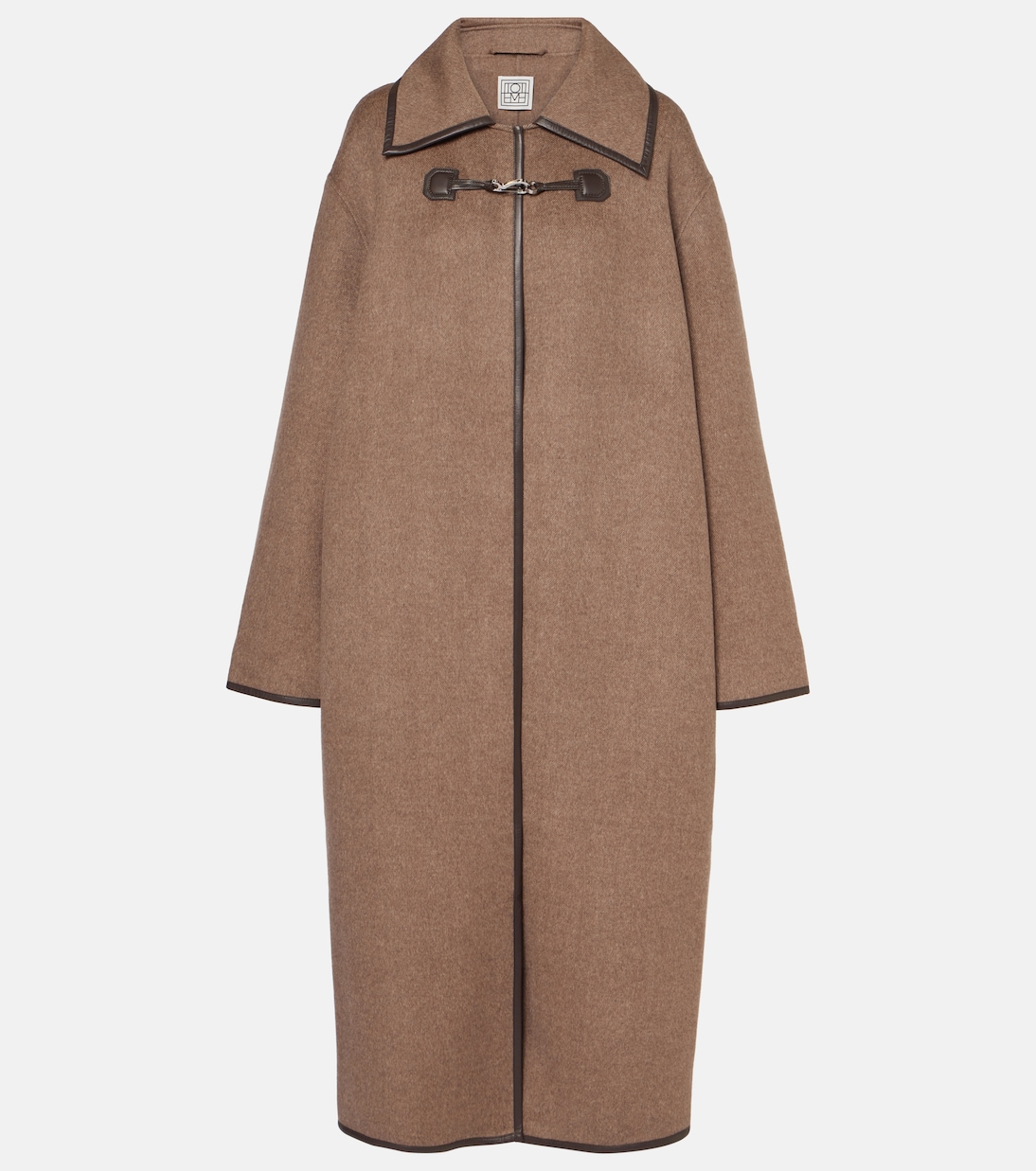 Double clasp wool coat | Toteme