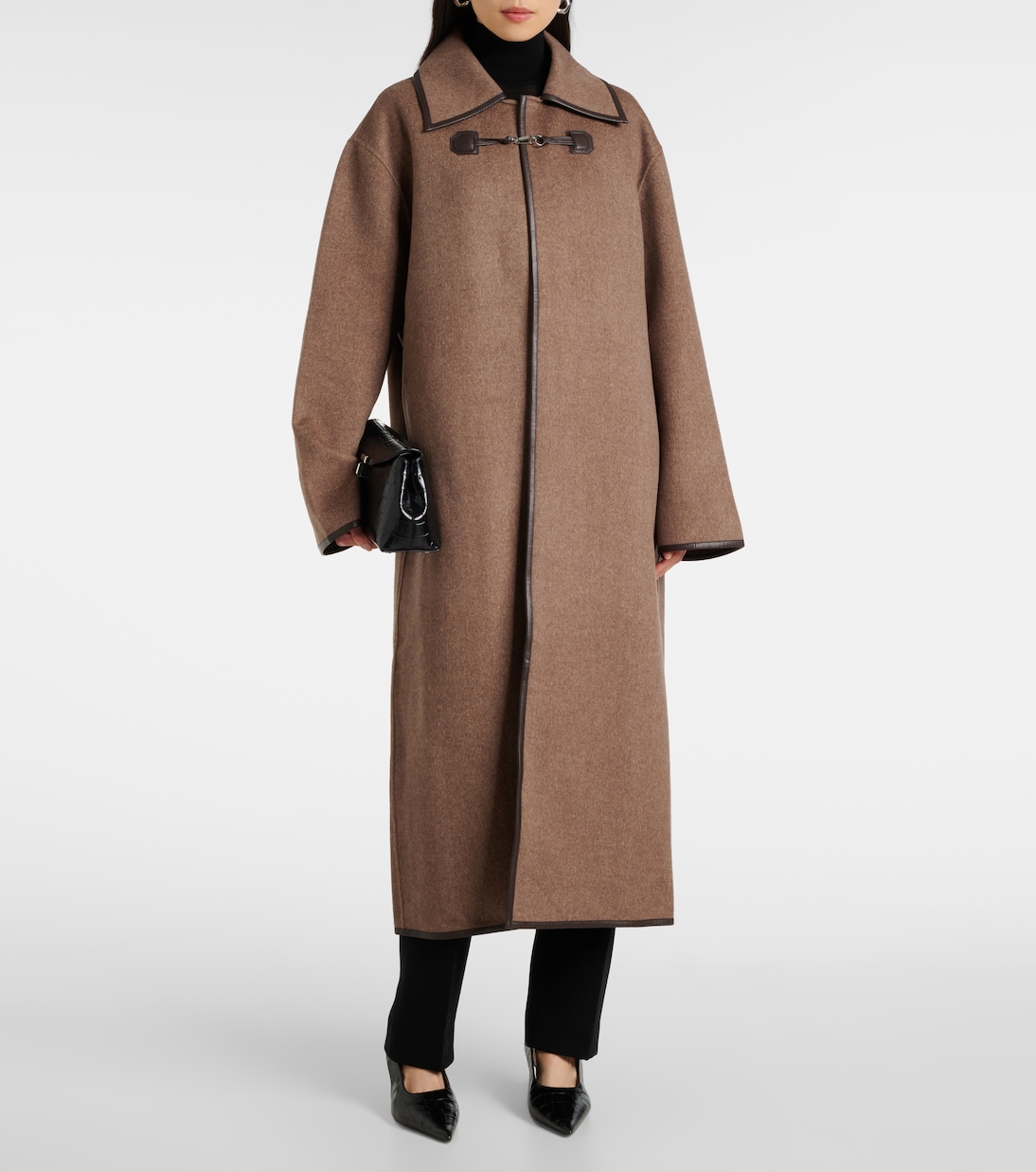 Double clasp wool coat | Toteme