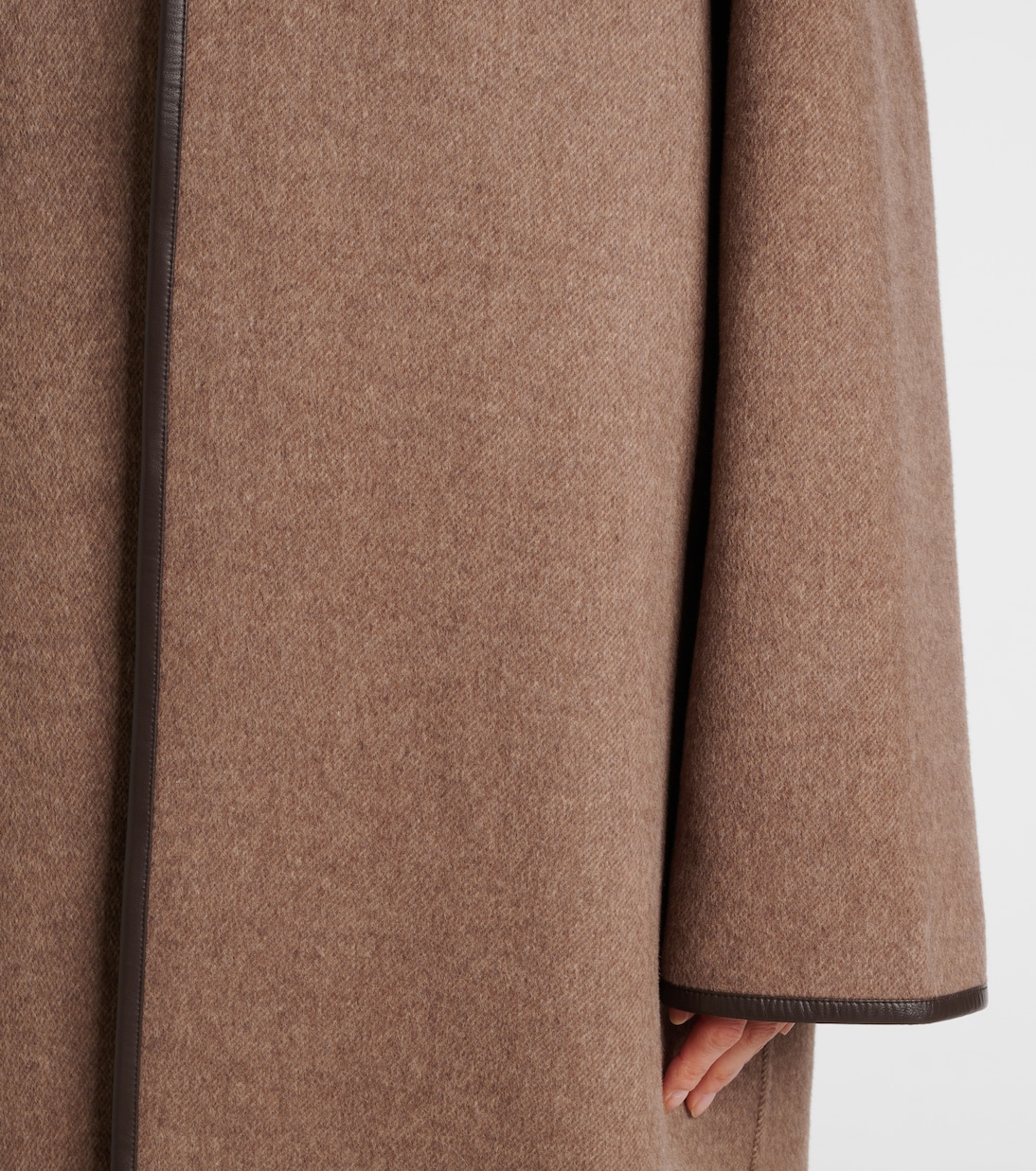 Double clasp wool coat | Toteme