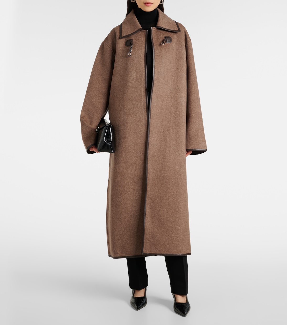 Double clasp wool coat | Toteme