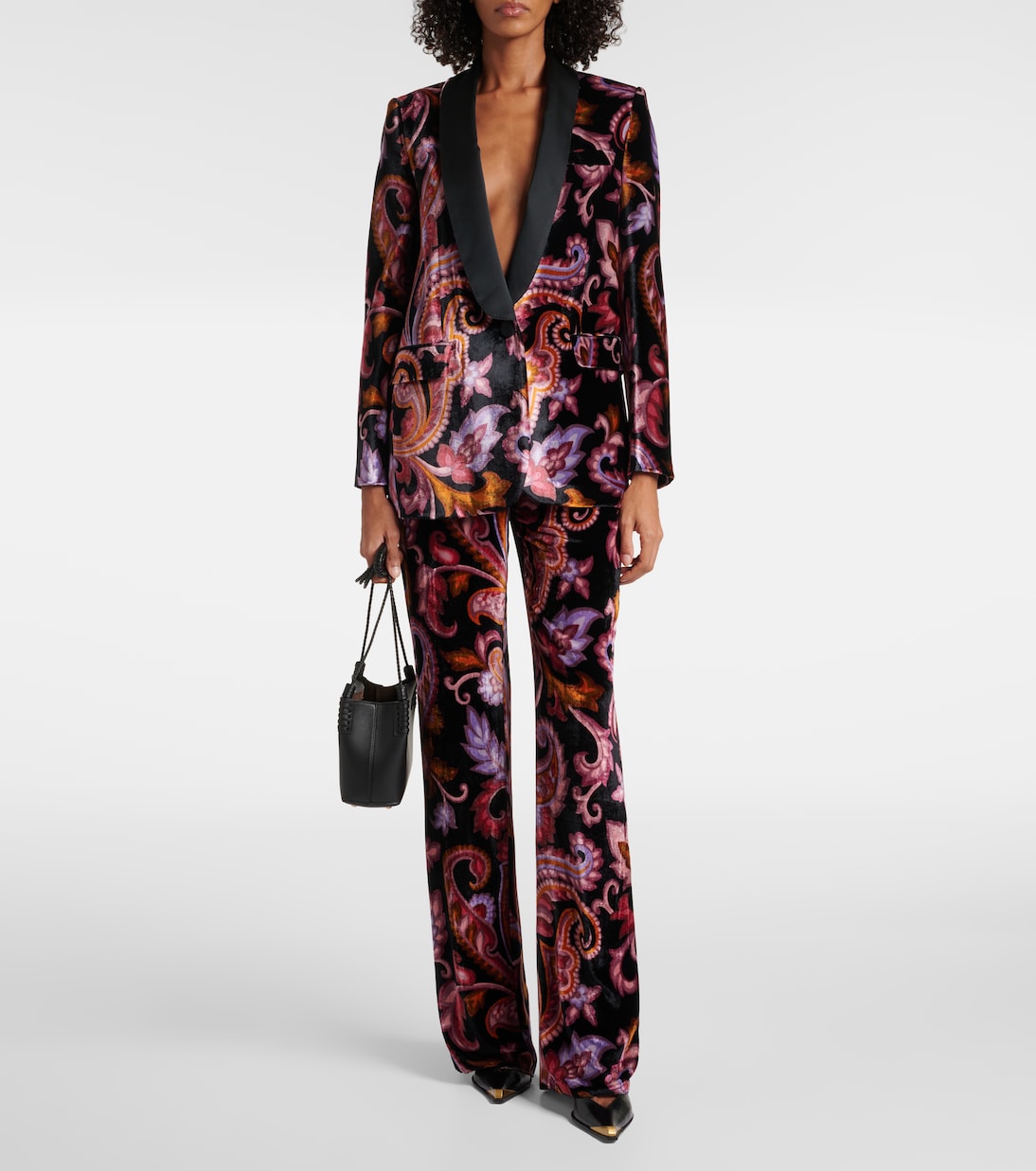 Blazer en velours à motif cachemire | Etro