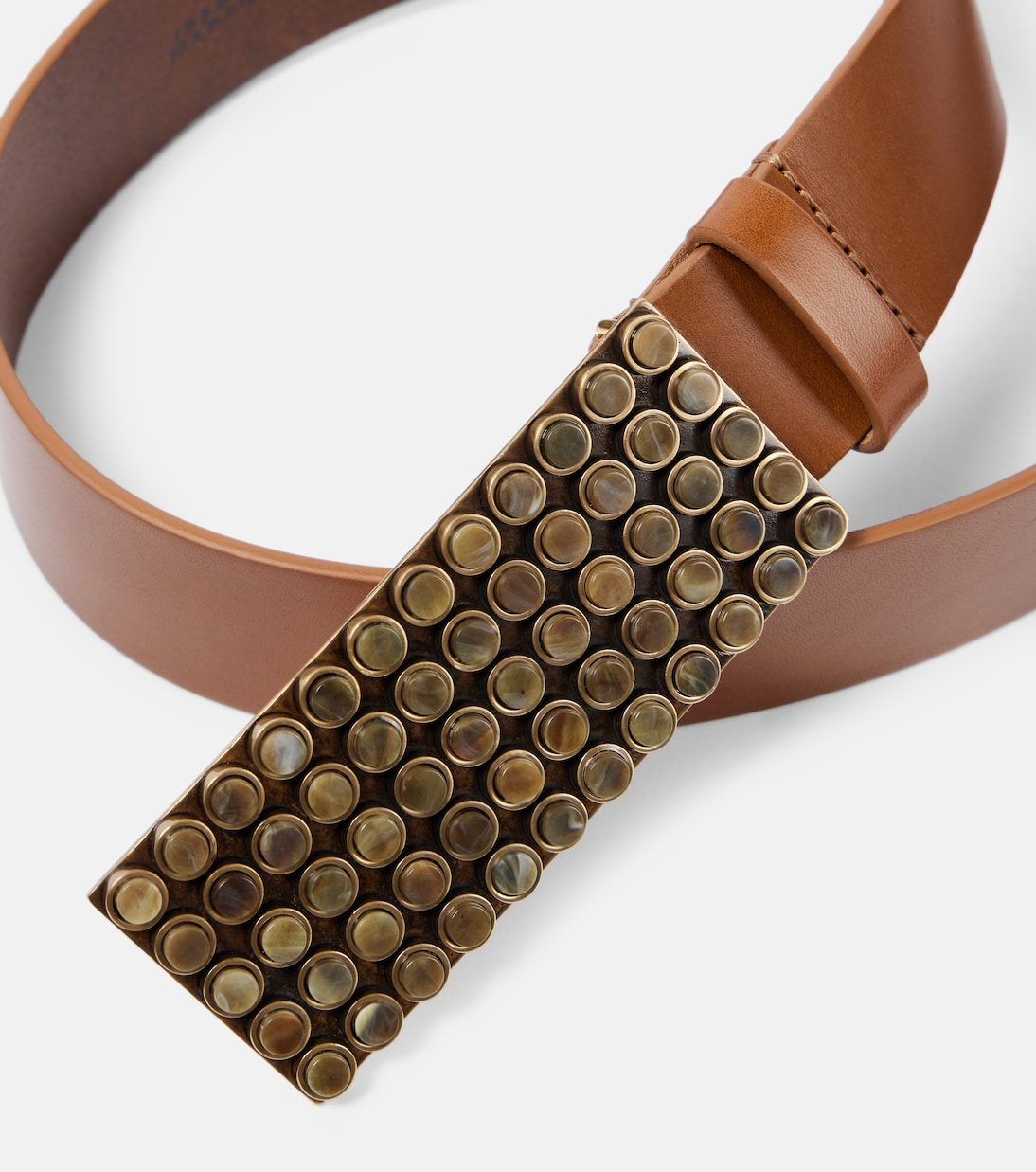 Cintura in pelle decorata Vanesia di Isabel Marant per stile giovanile