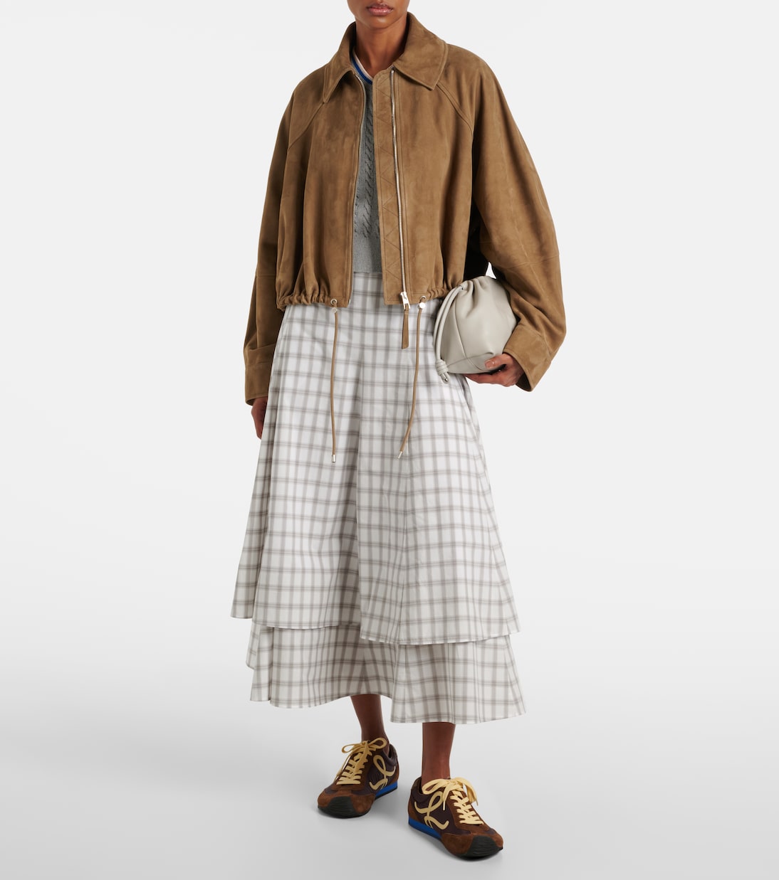 Gonna midi in cotone | Loewe