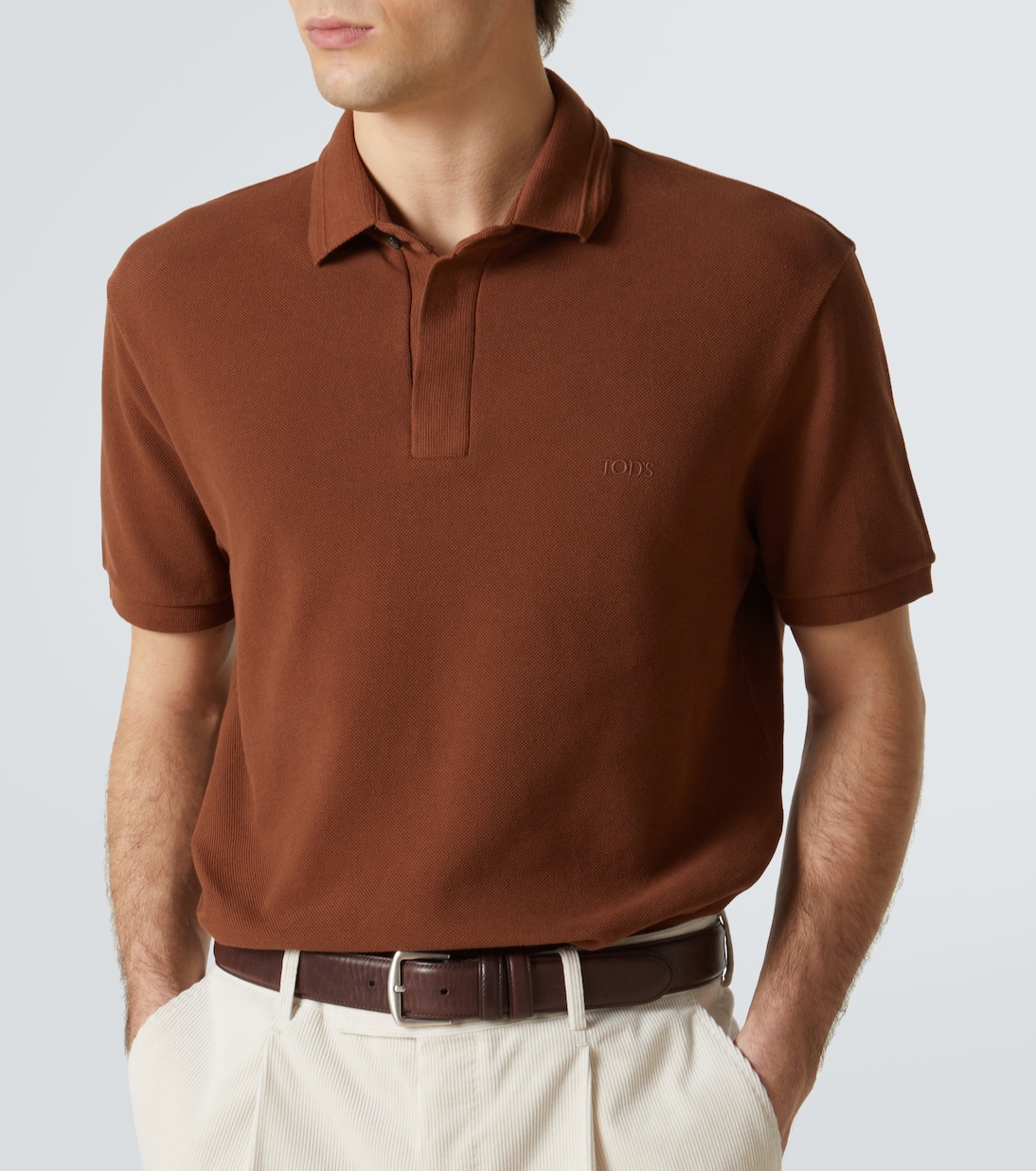 Polo de piqué de algodón | Tod's