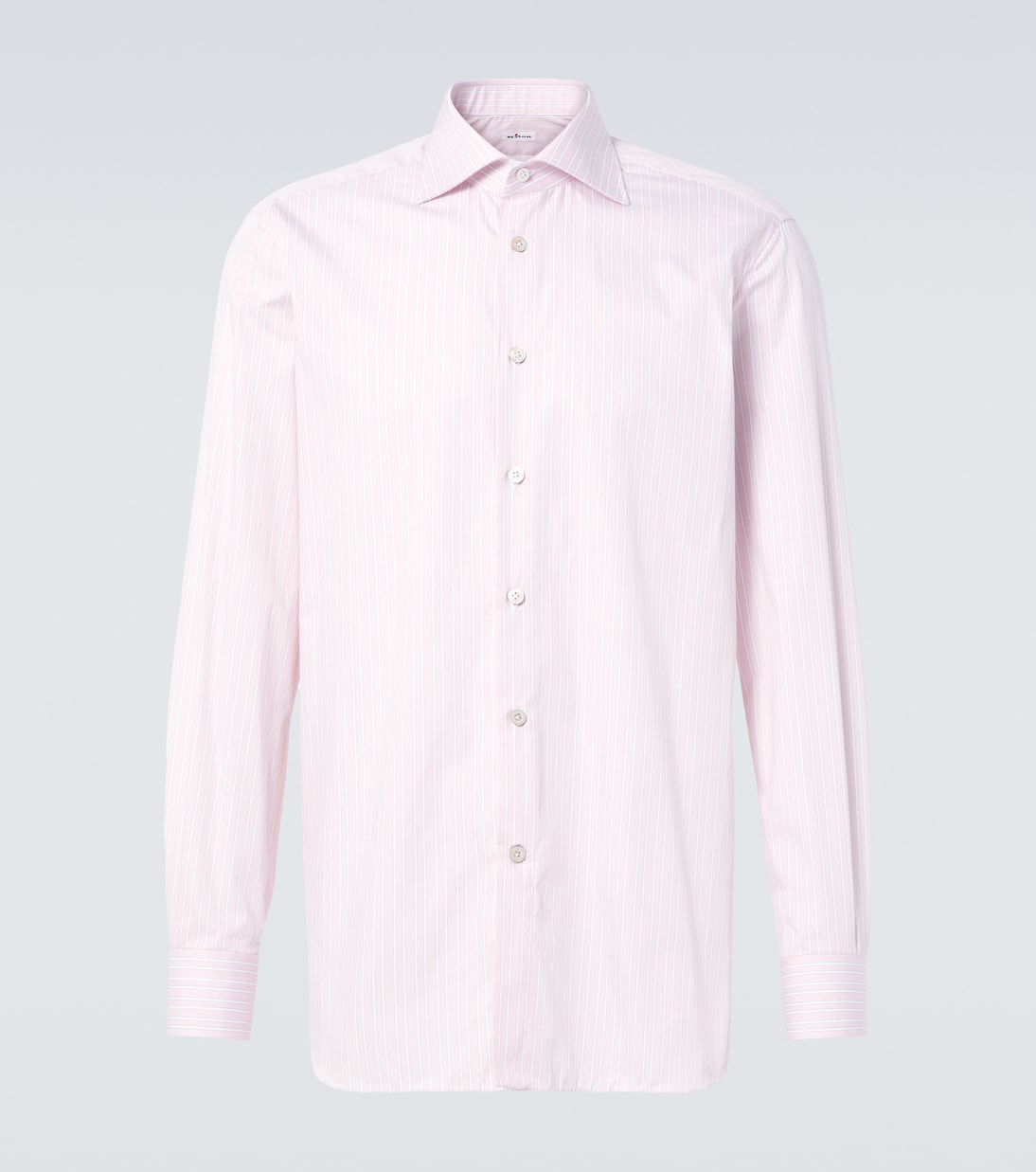 Camicia in cotone a righe | Kiton
