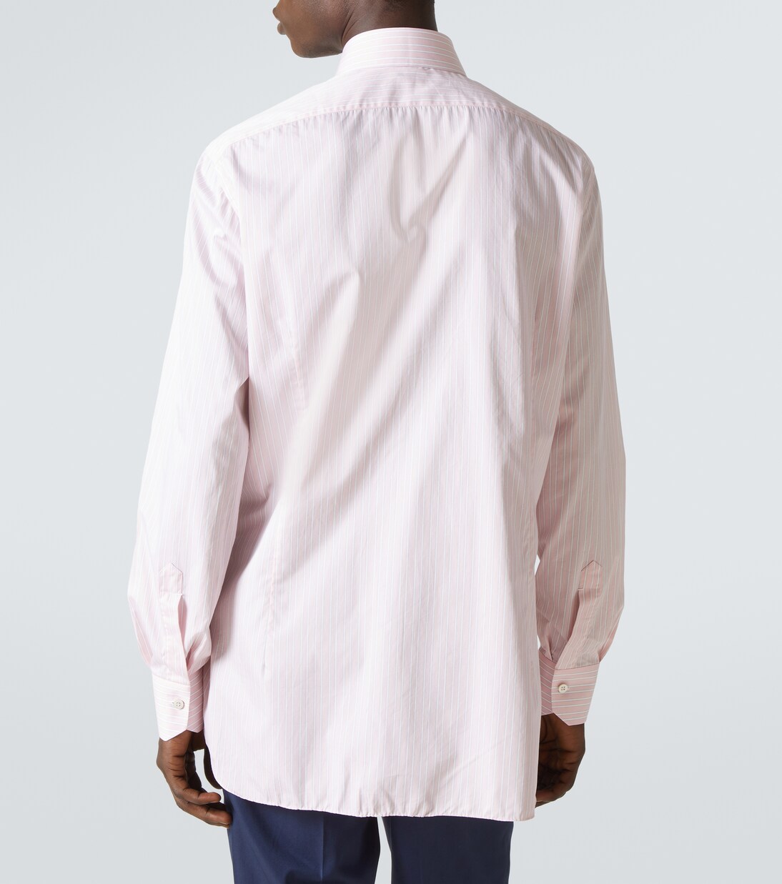 Camicia in cotone a righe | Kiton