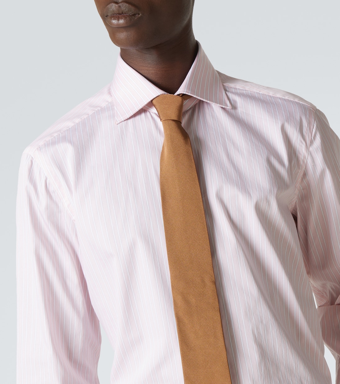 Camicia in cotone a righe | Kiton