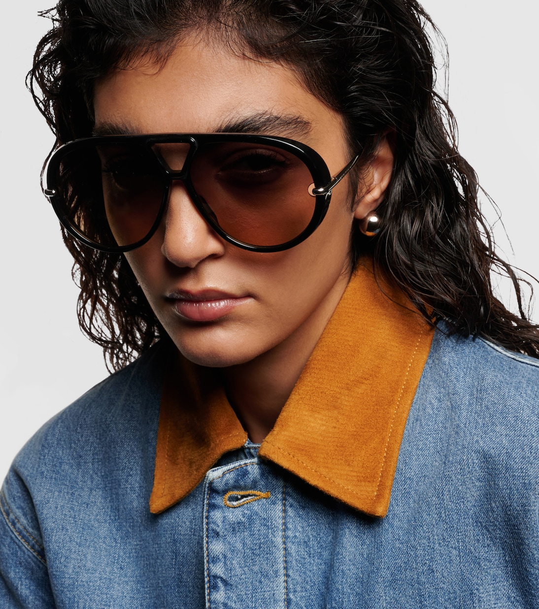 Aviator-Sonnenbrille Drop Combi | Bottega Veneta
