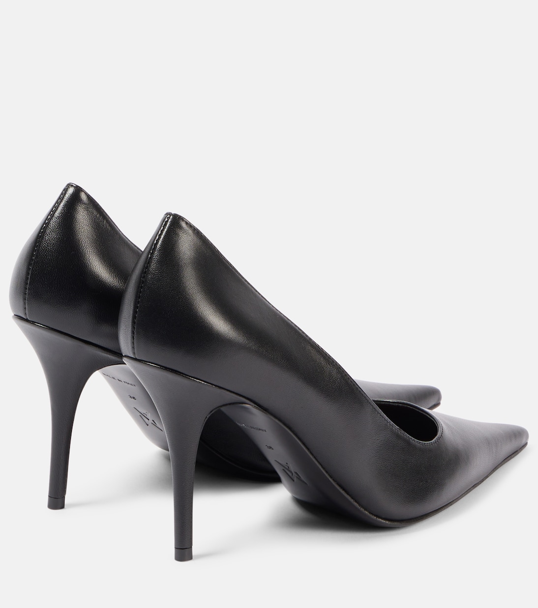 Escarpins Barbara 90 en cuir | Amina Muaddi