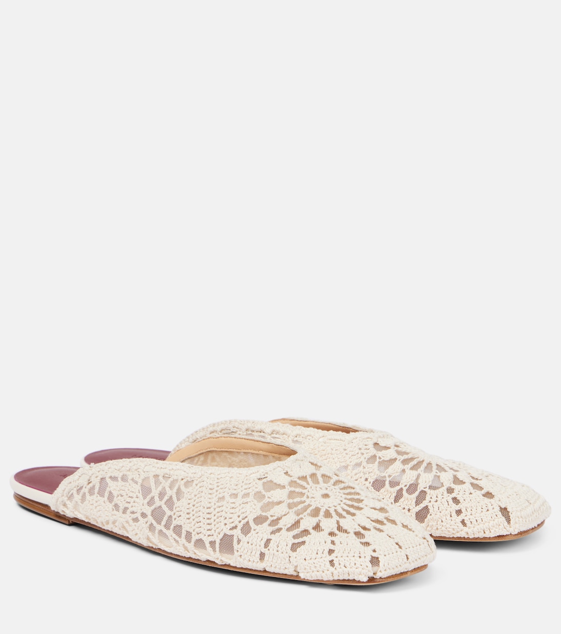 Crochet mules | Magda Butrym