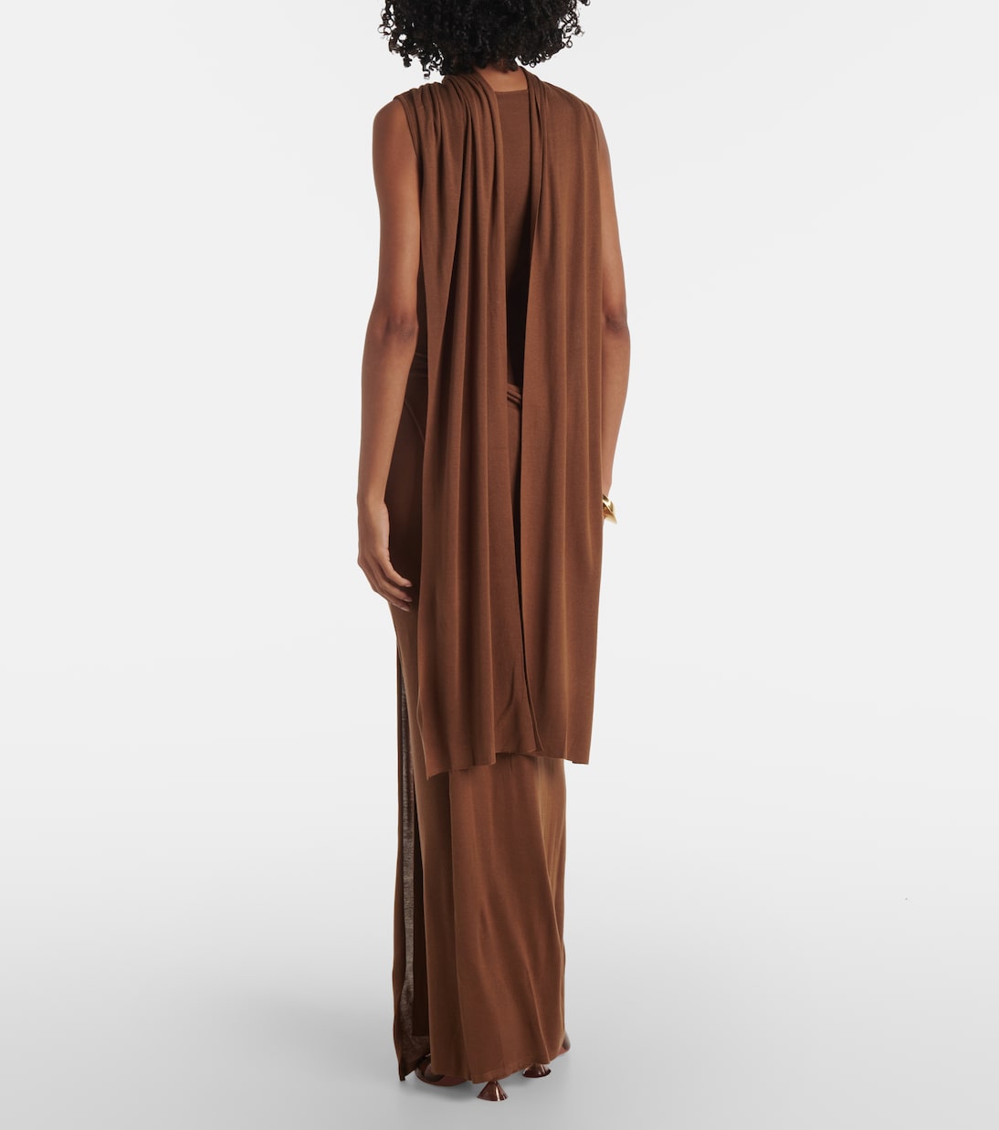 Maxikleid Nou aus einem Seidengemisch | Aya Muse
