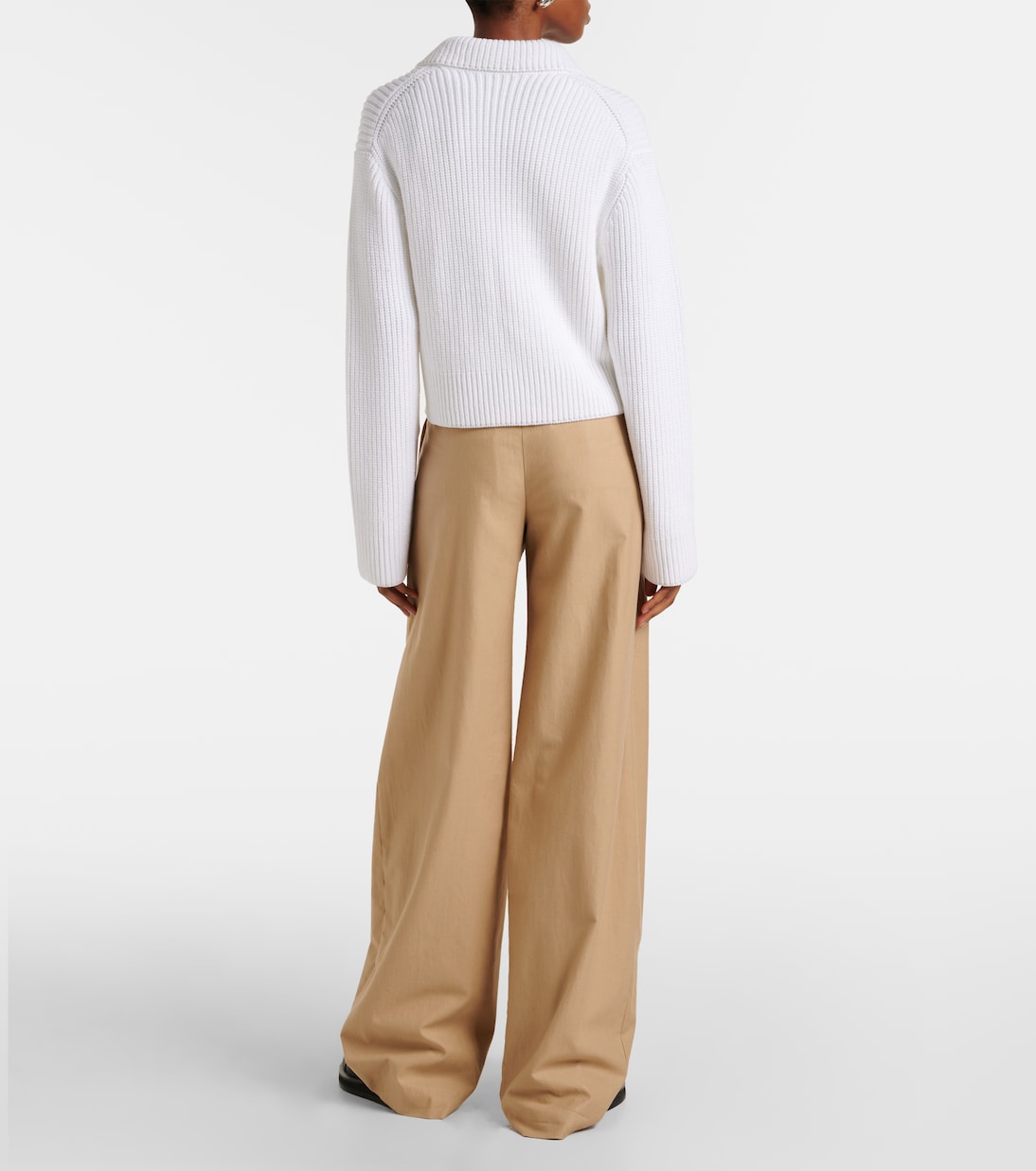 Cardigan doppiopetto in misto cotone | Vince