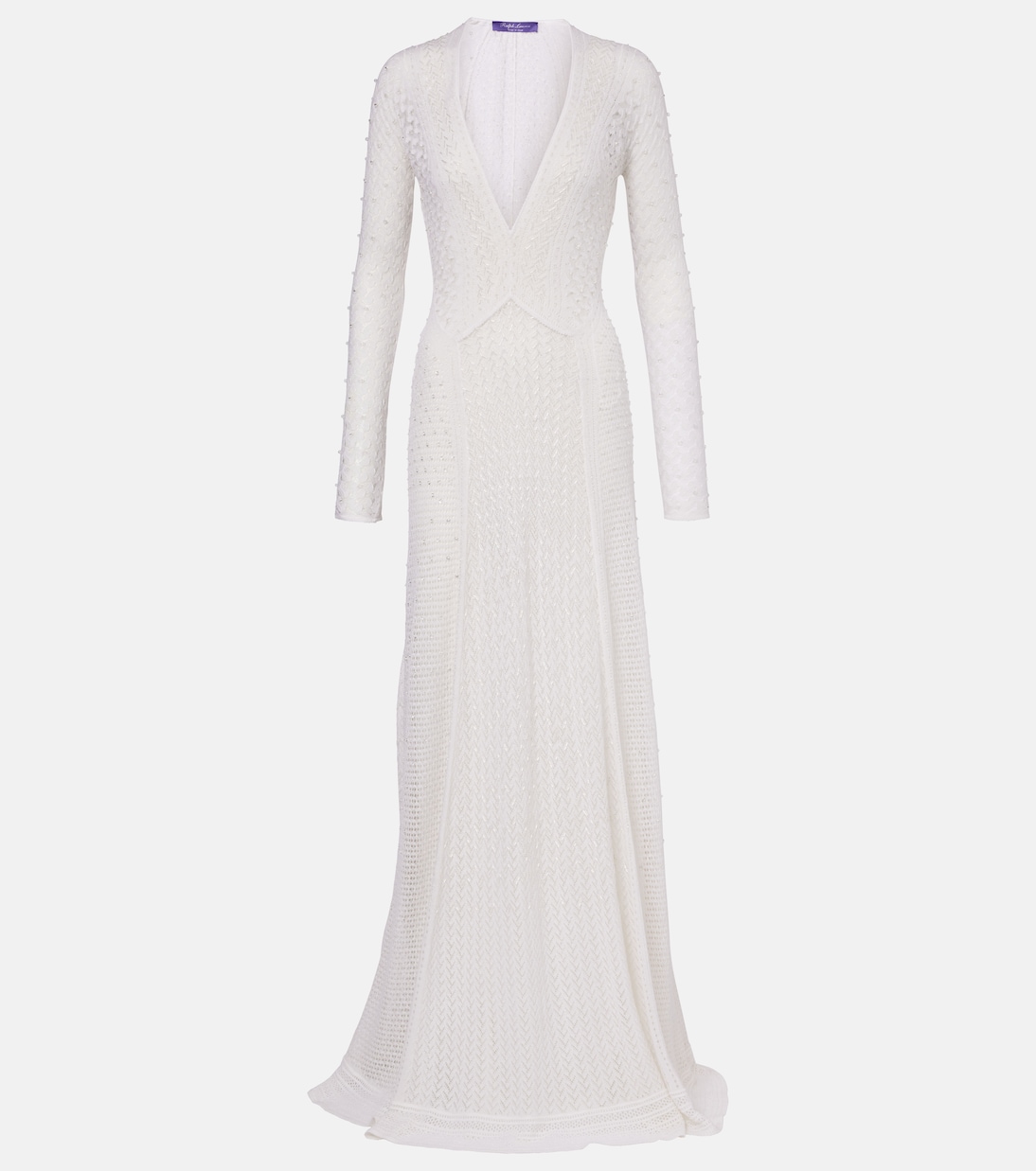 Robe aus Seide und Kaschmir | Ralph Lauren Collection