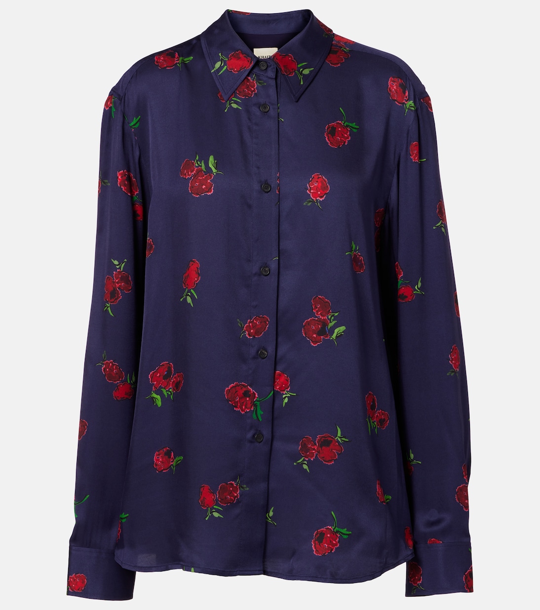 Argo printed twill shirt | Khaite