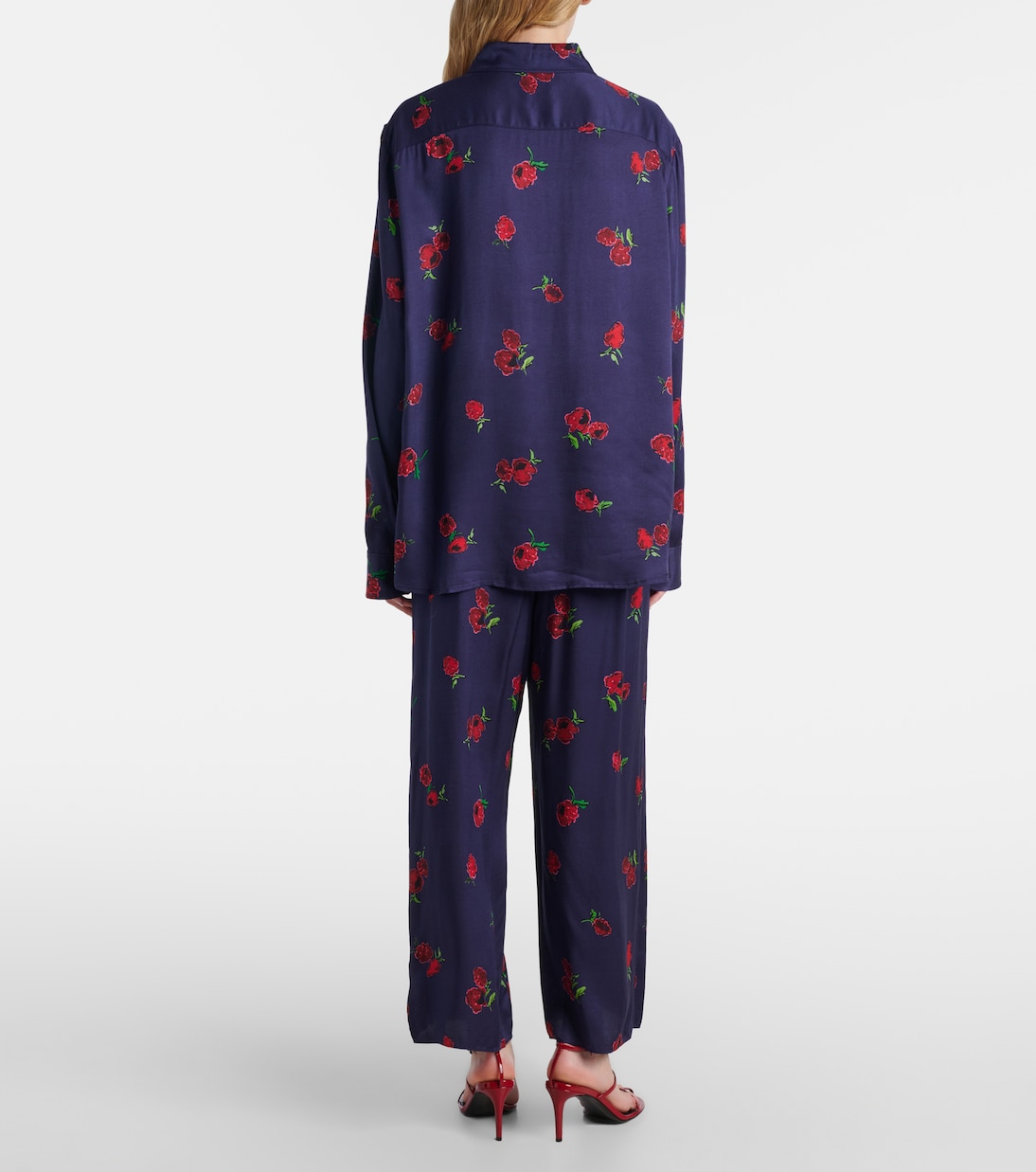 Argo printed twill shirt | Khaite