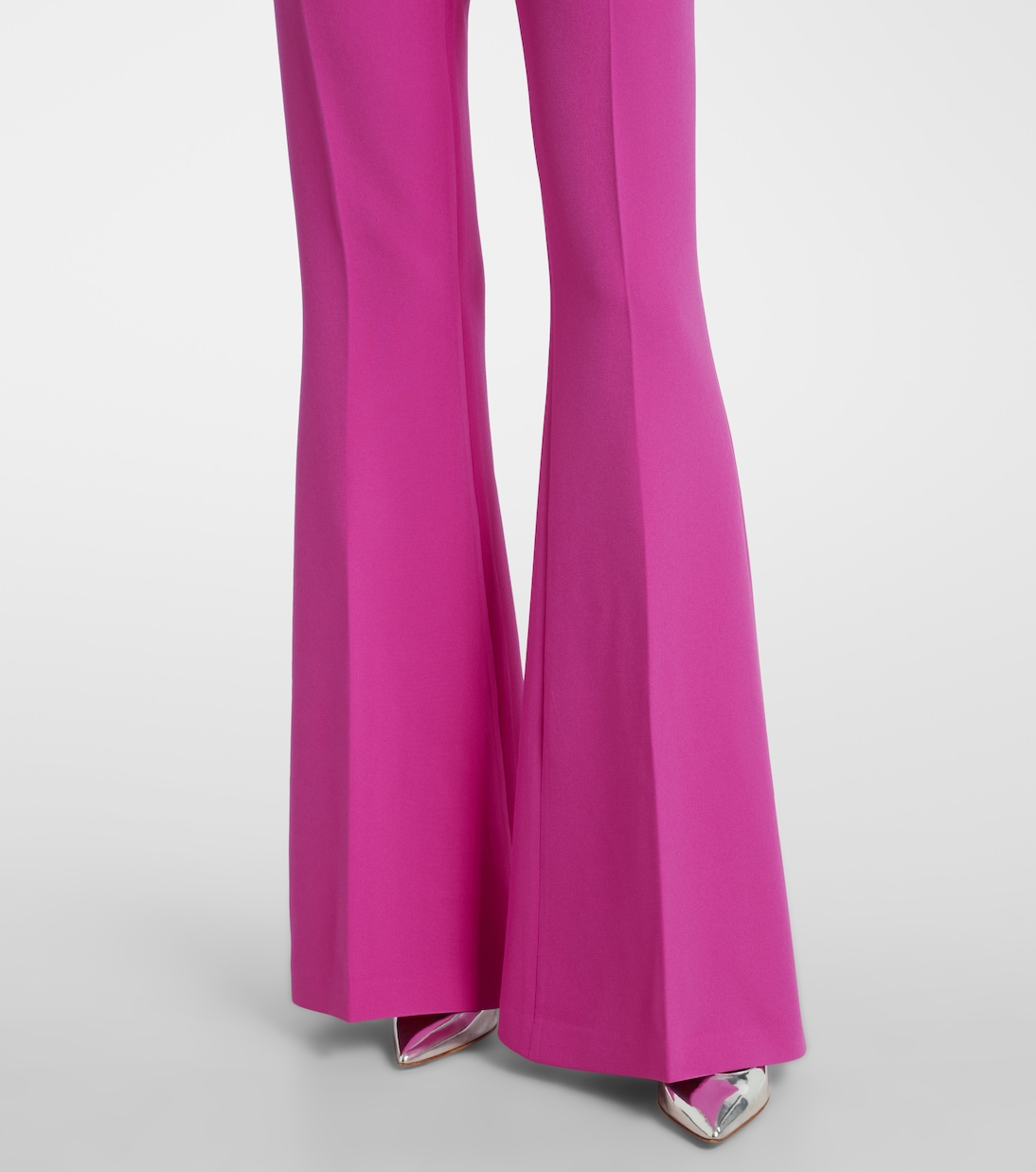 Pantaloni flared a vita alta | Safiyaa