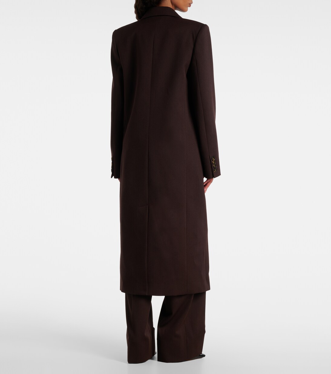 Wool twill coat | Stella McCartney
