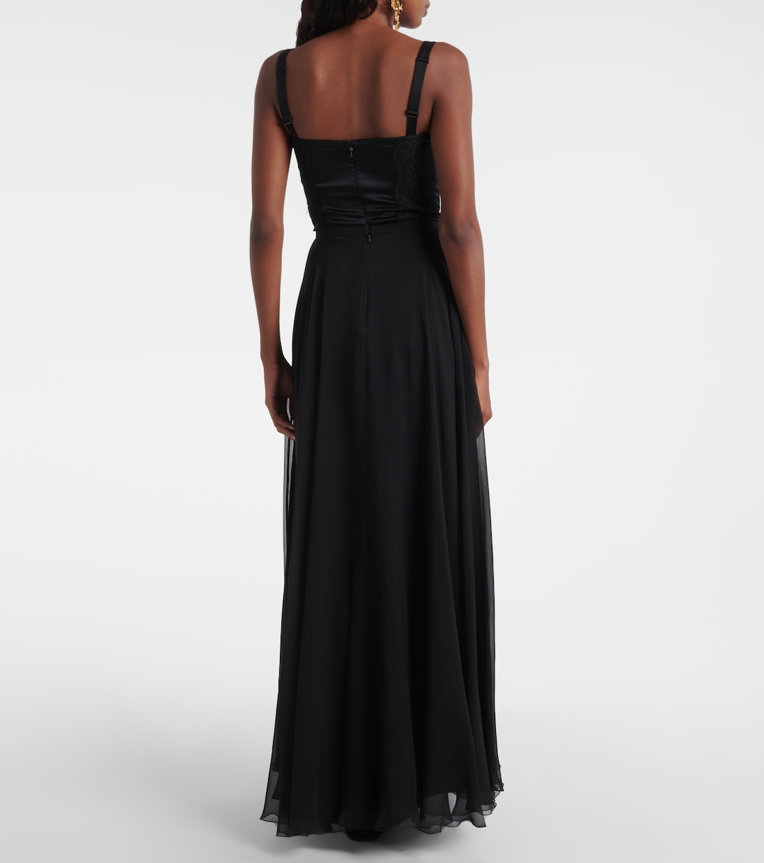 Maxirock aus Seide | Dolce&Gabbana