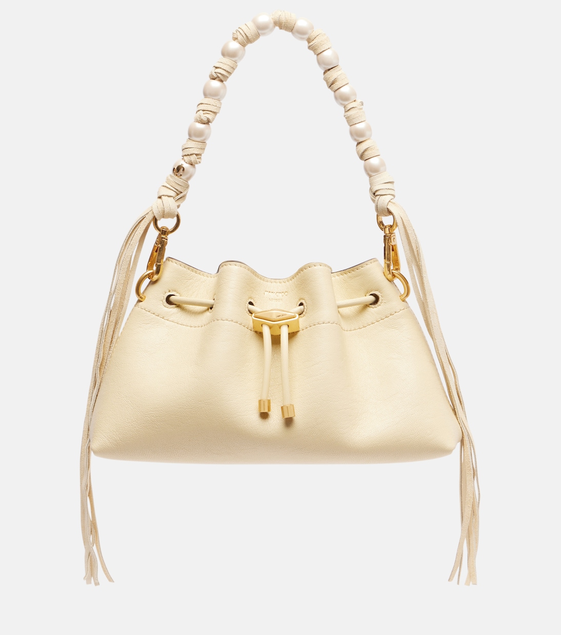 Cinch Small embellished leather tote bag | Jimmy Choo