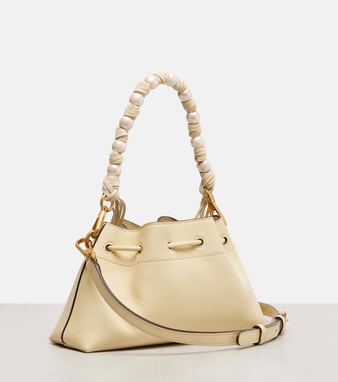 Cinch Small embellished leather tote bag | Jimmy Choo