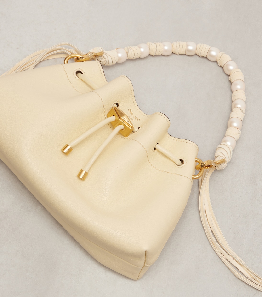 Cinch Small embellished leather tote bag | Jimmy Choo