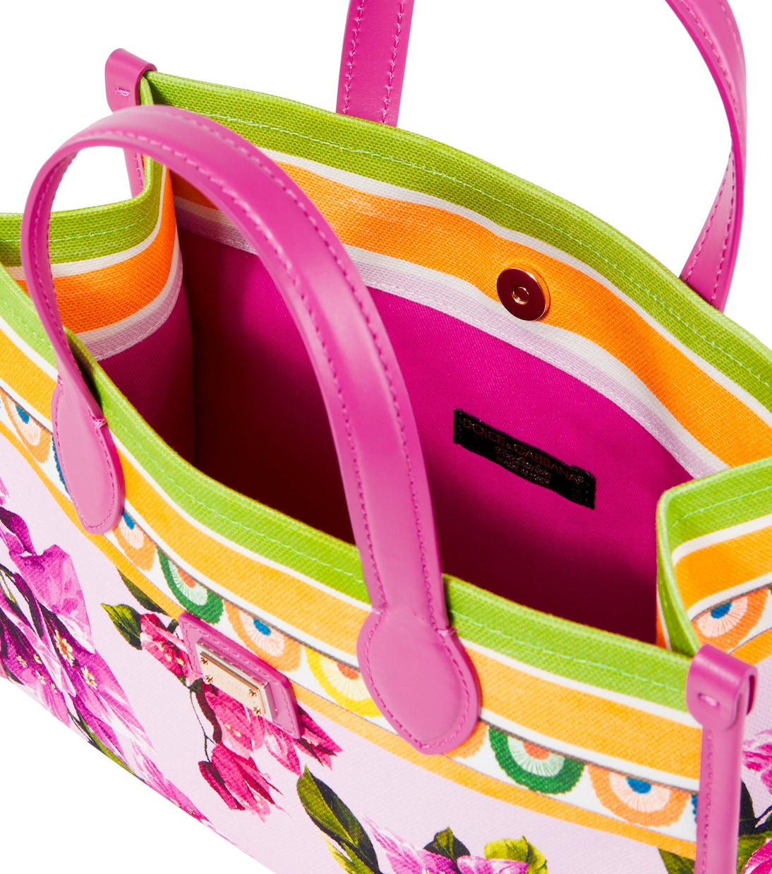 Borsa con stampa floreale | Dolce&Gabbana Kids