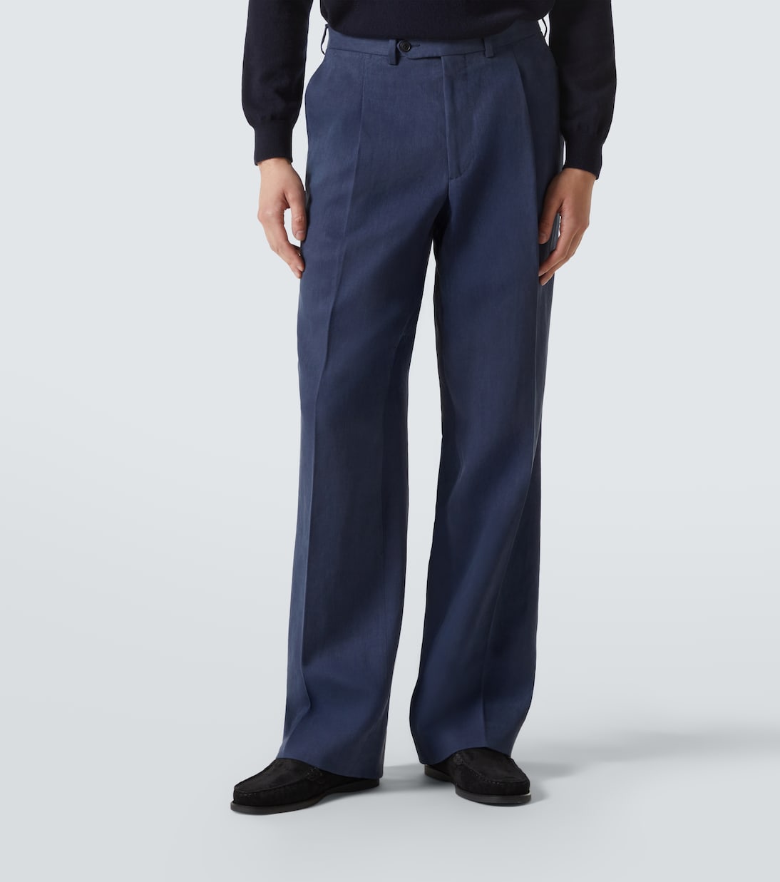 Pantalones rectos Amo de lino | Saman Amel