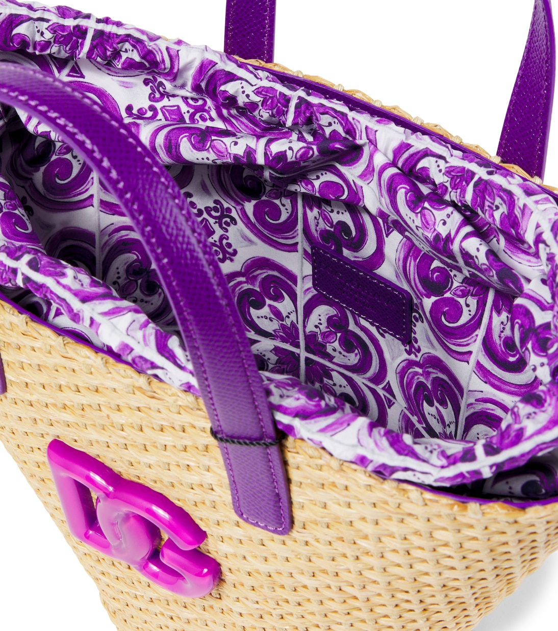 Tasche Majolica mit Leder | Dolce&Gabbana Kids