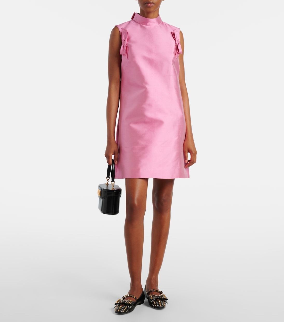 Abito corto in shantung di seta | Valentino