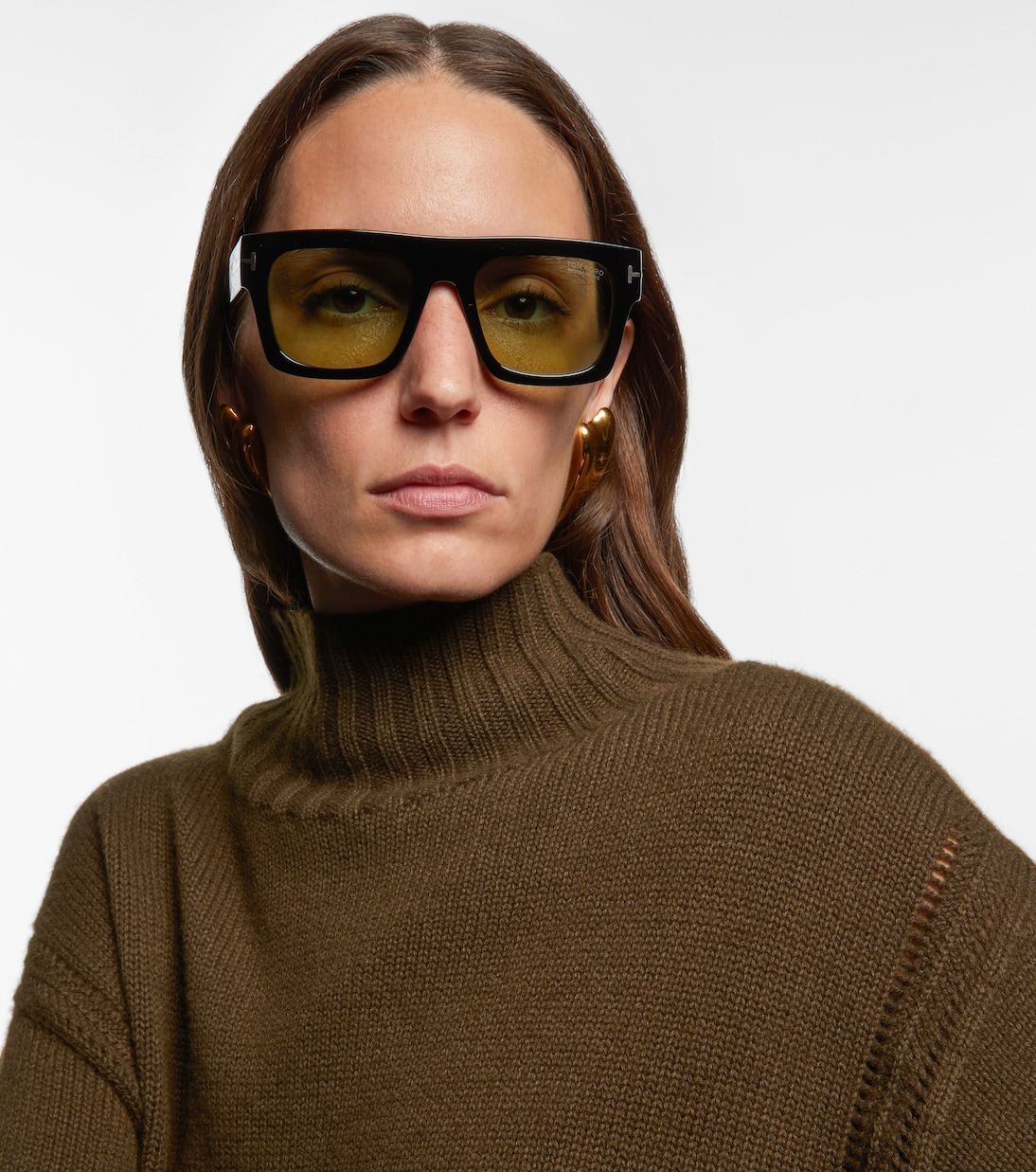 Lunettes de soleil Fausto carrées | Tom Ford