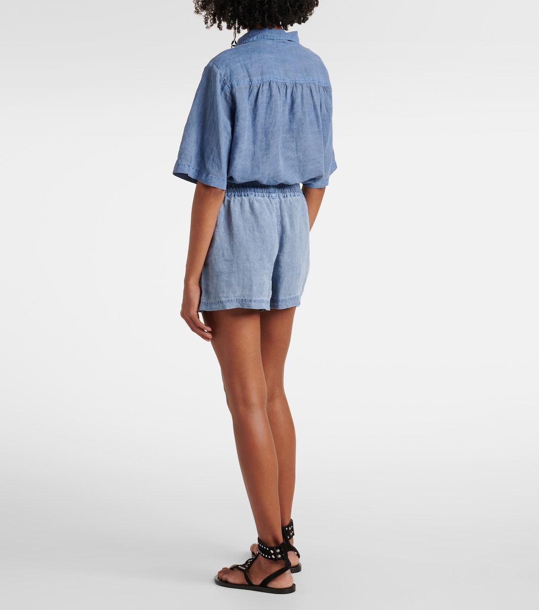 Short Sutton en lin | Velvet