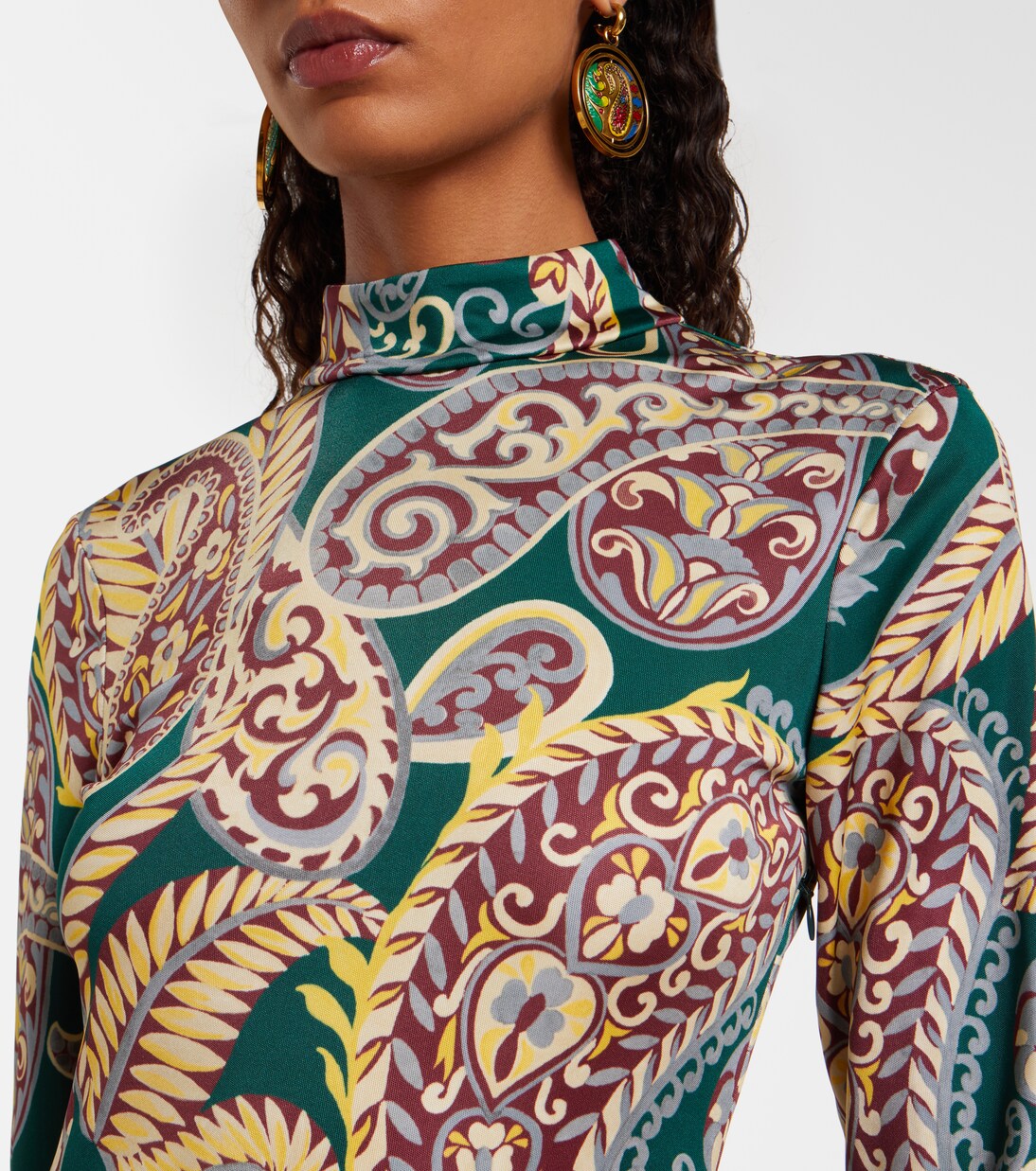 Asymmetrisches Midikleid | Etro