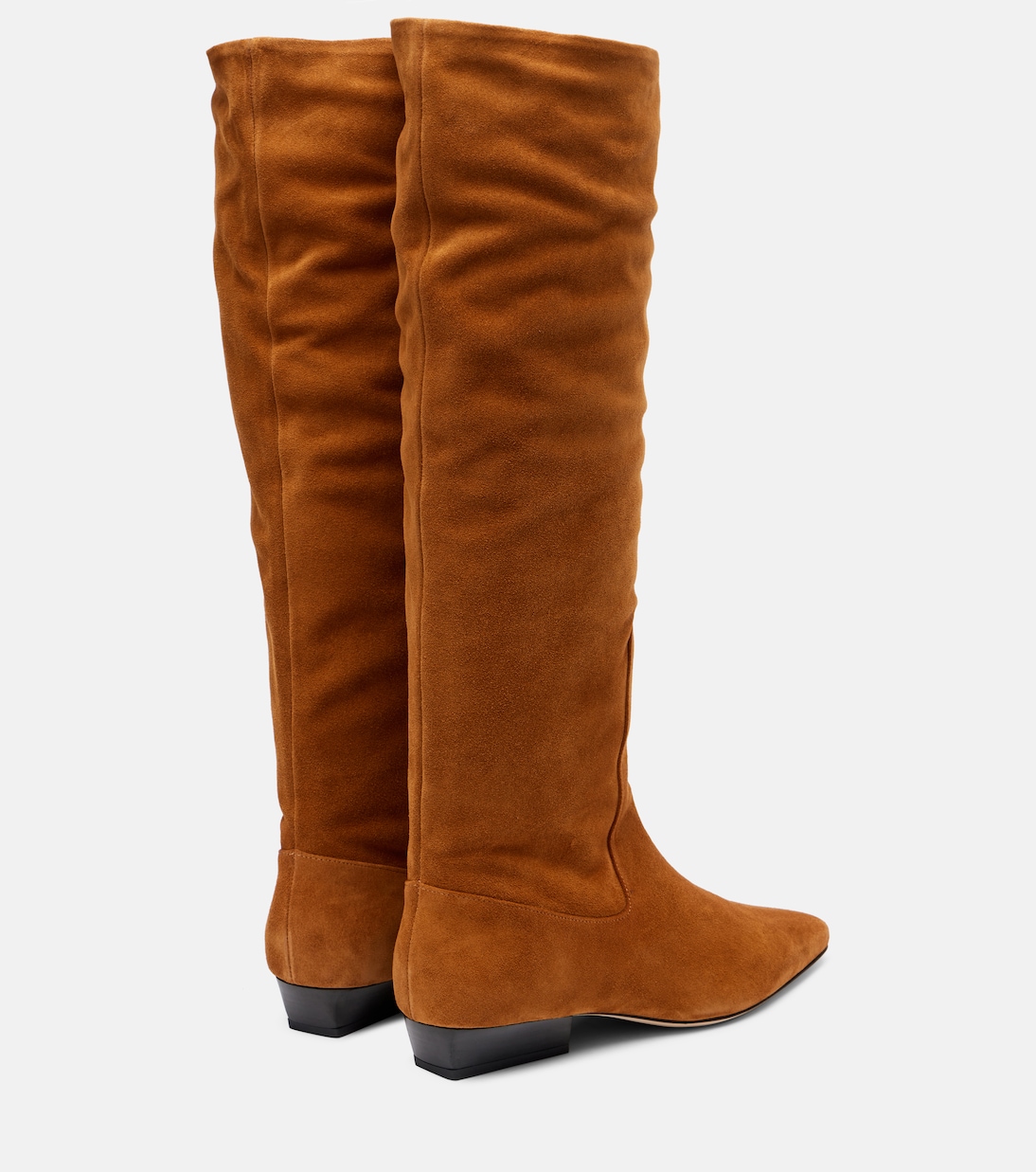 Stiefel Wally aus Veloursleder | Staud