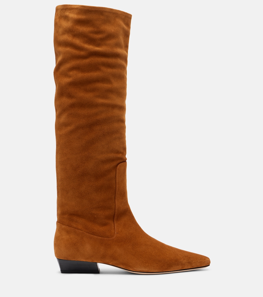 Stiefel Wally aus Veloursleder | Staud